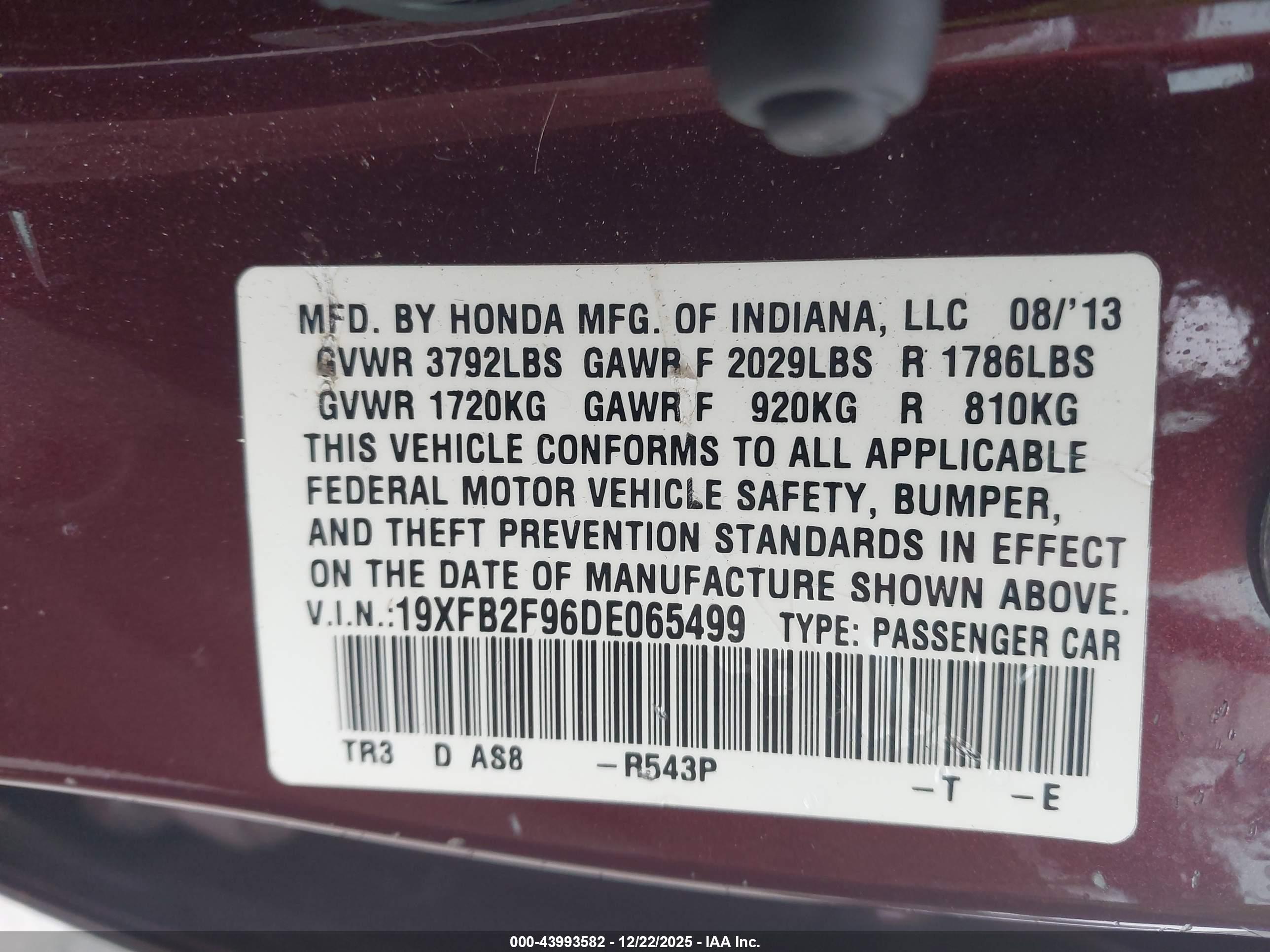 HONDA CIVIC image 9