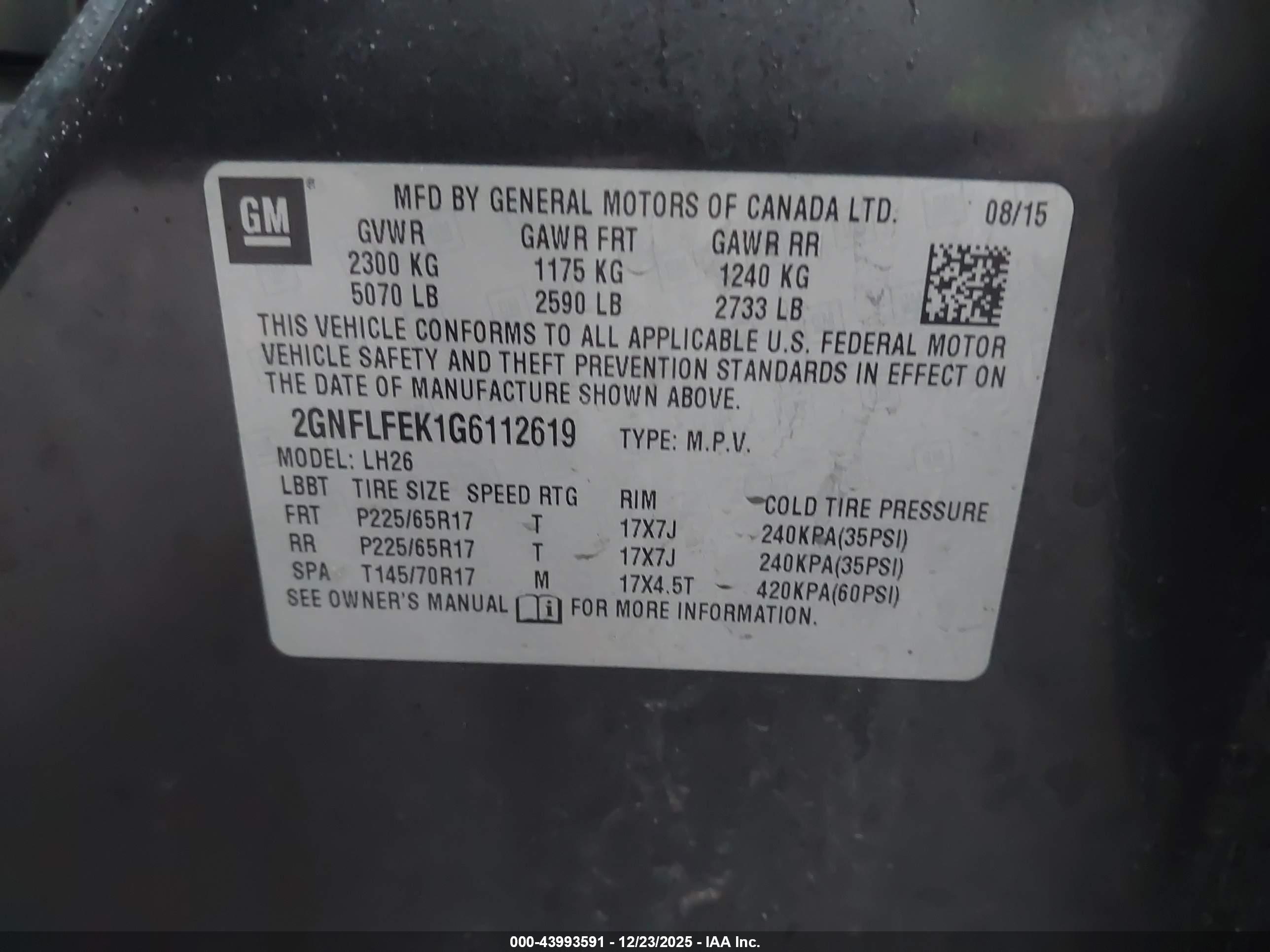 CHEVROLET EQUINOX image 9