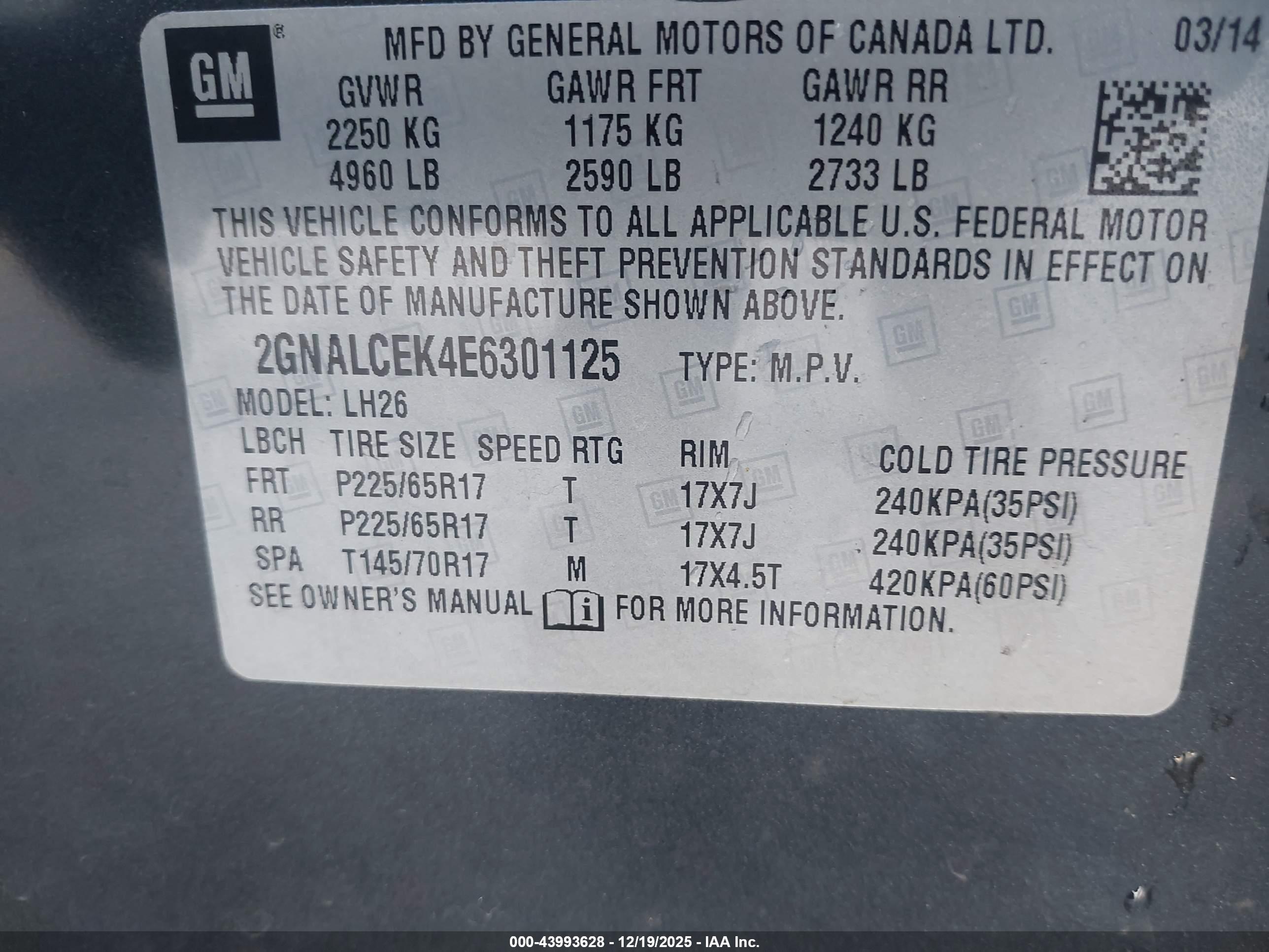 CHEVROLET EQUINOX image 9