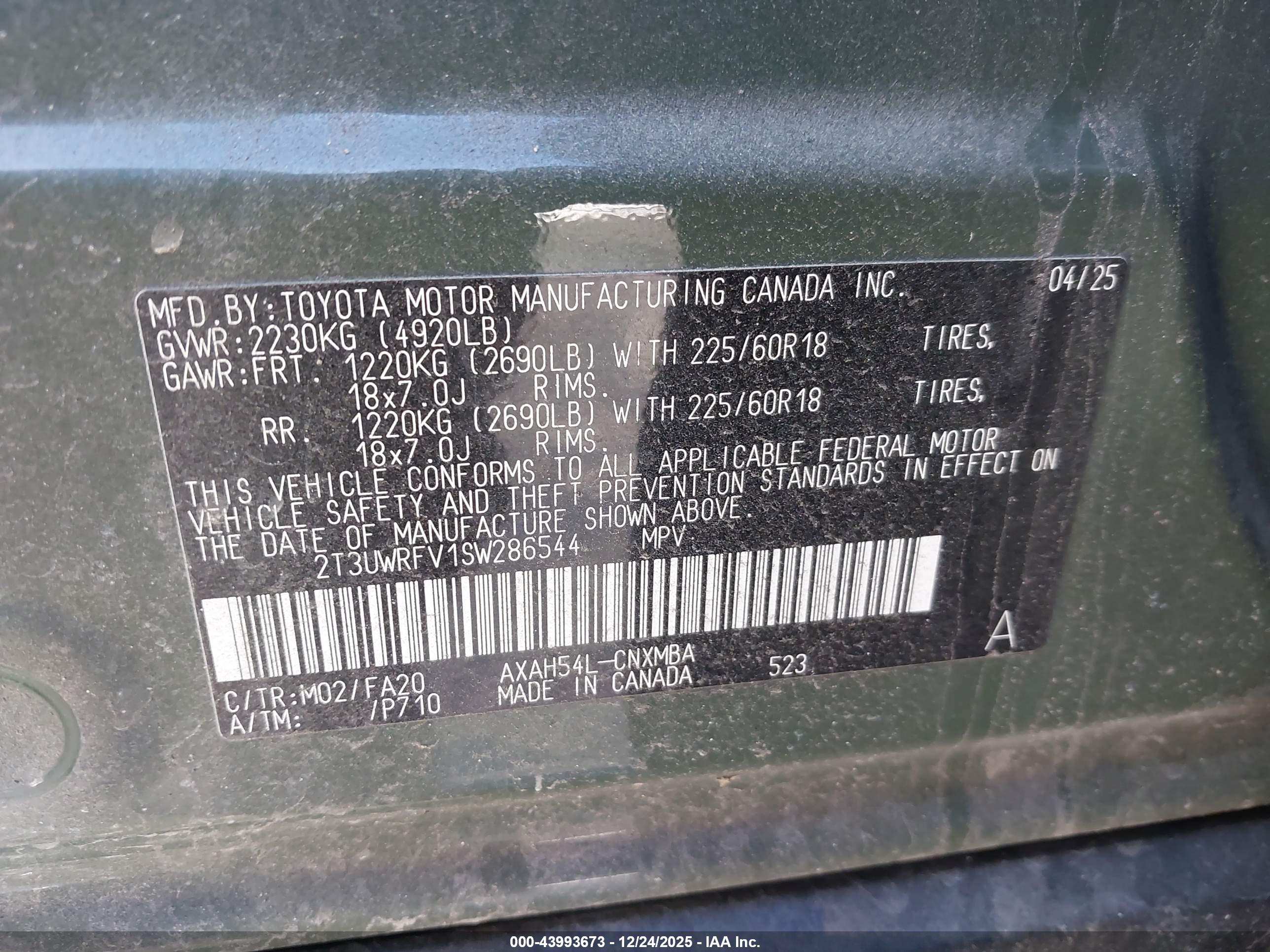 TOYOTA RAV4 image 9