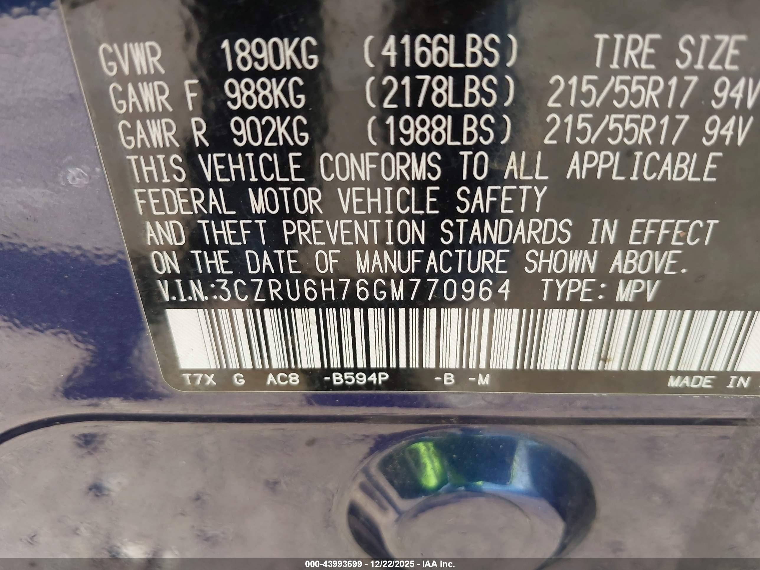 HONDA HR-V image 9