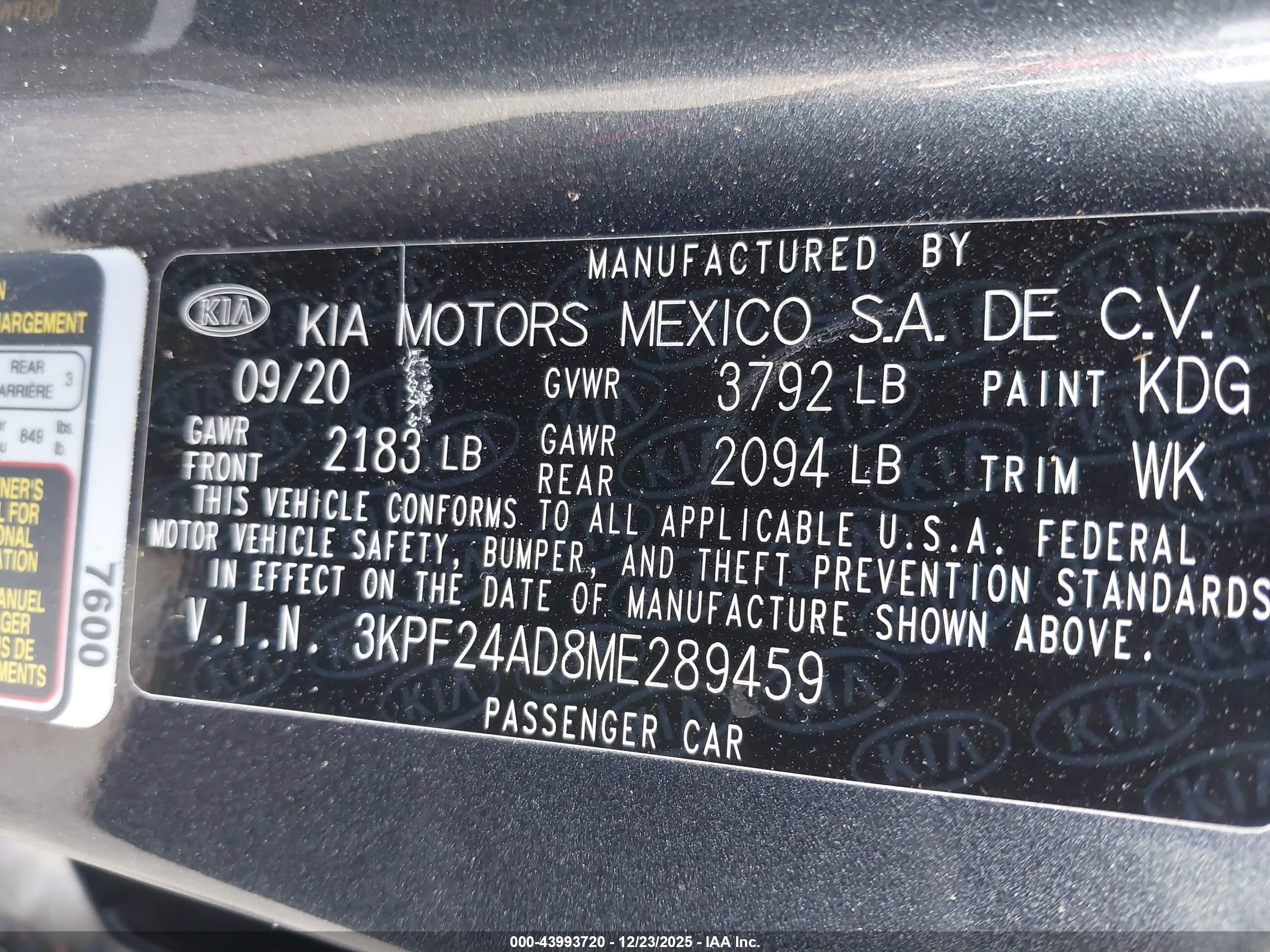 KIA FORTE image 9