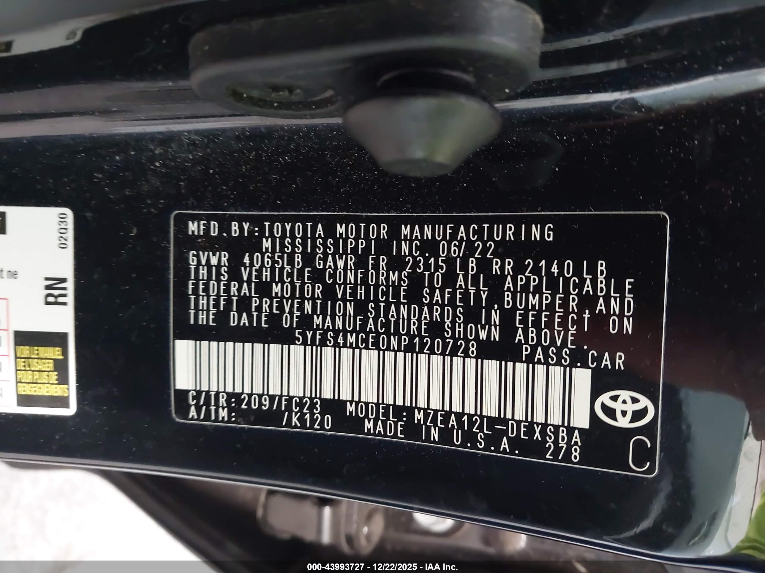 TOYOTA COROLLA image 9