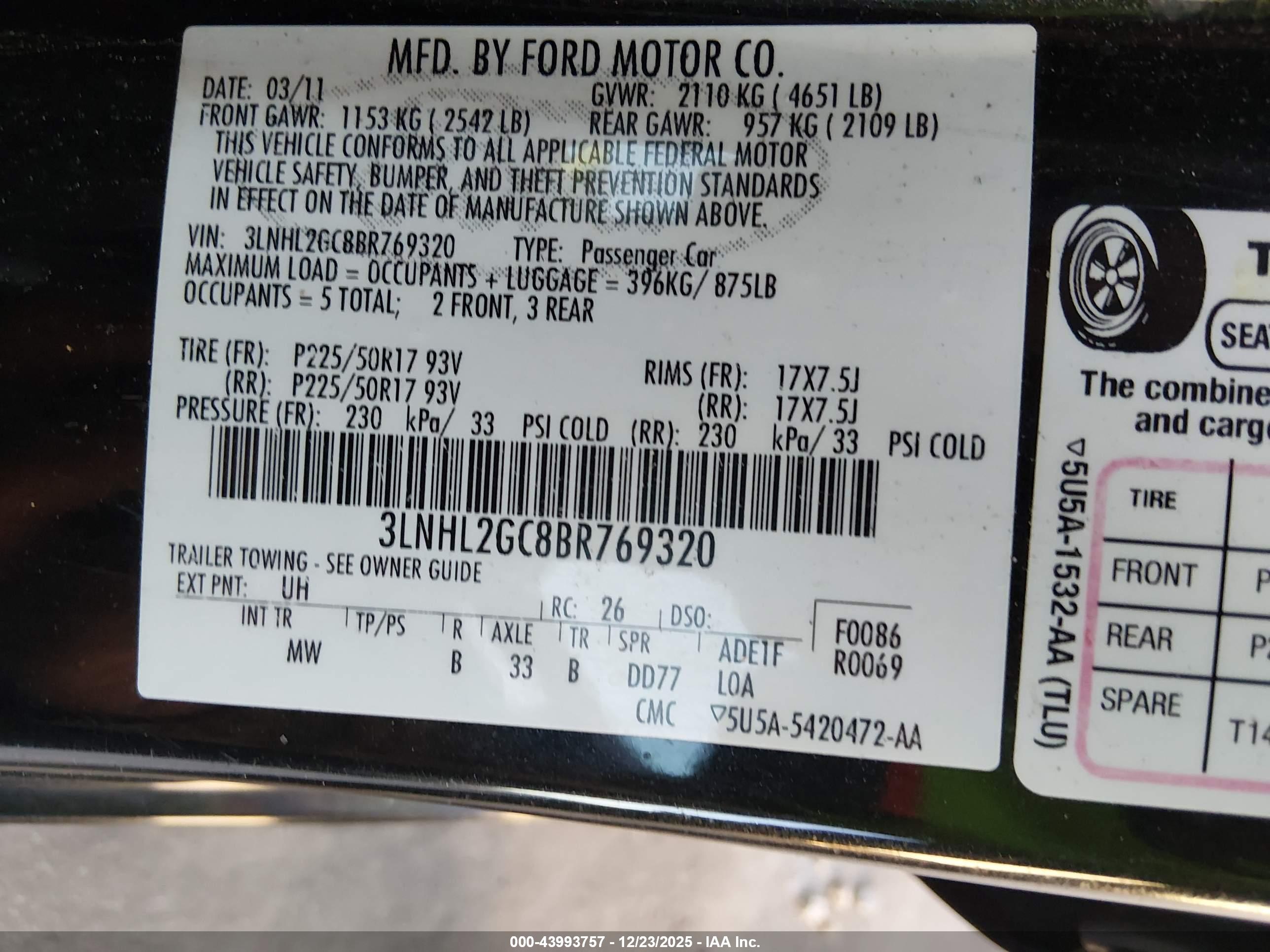 LINCOLN MKZ image 9