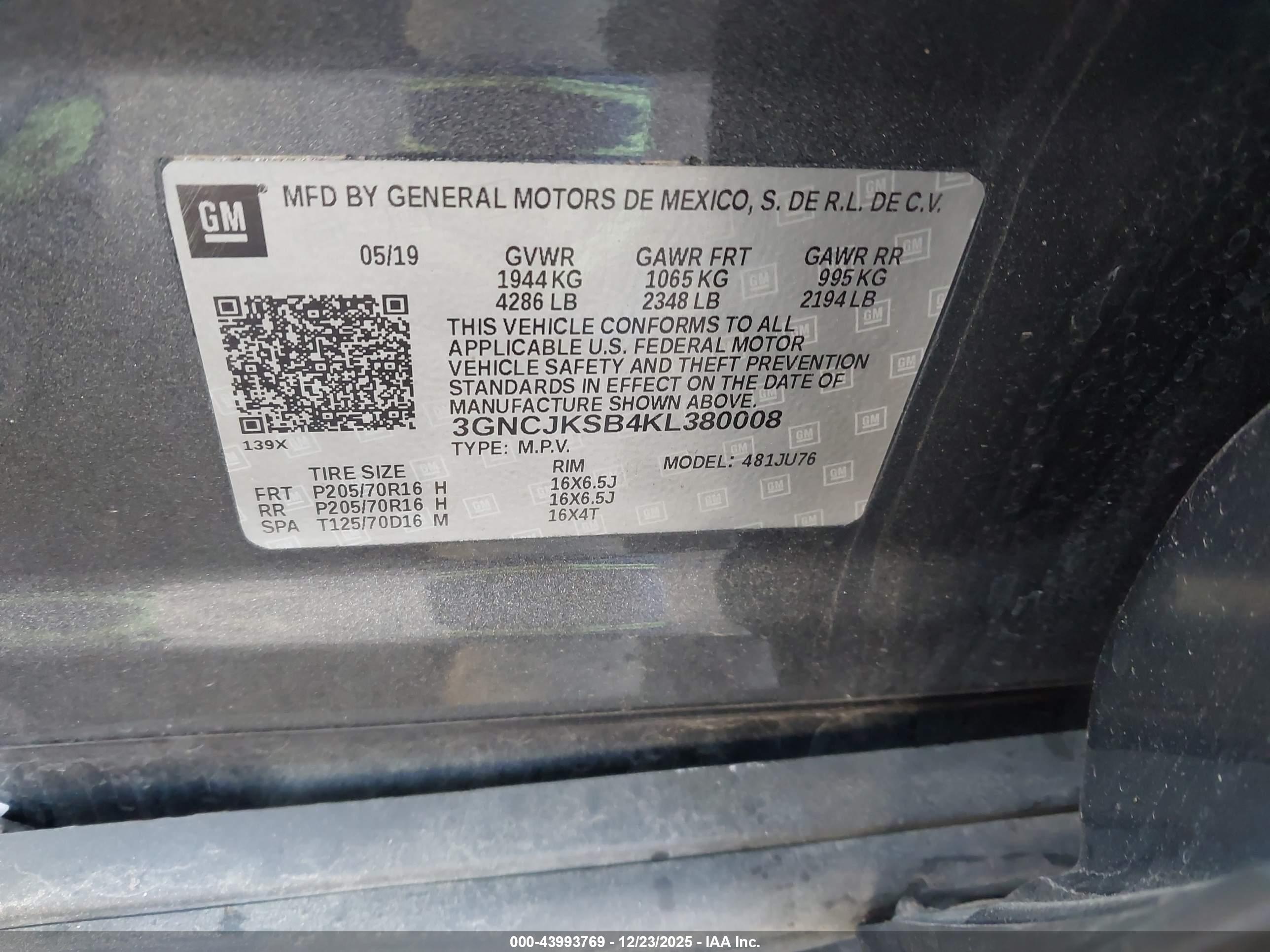 CHEVROLET TRAX image 9