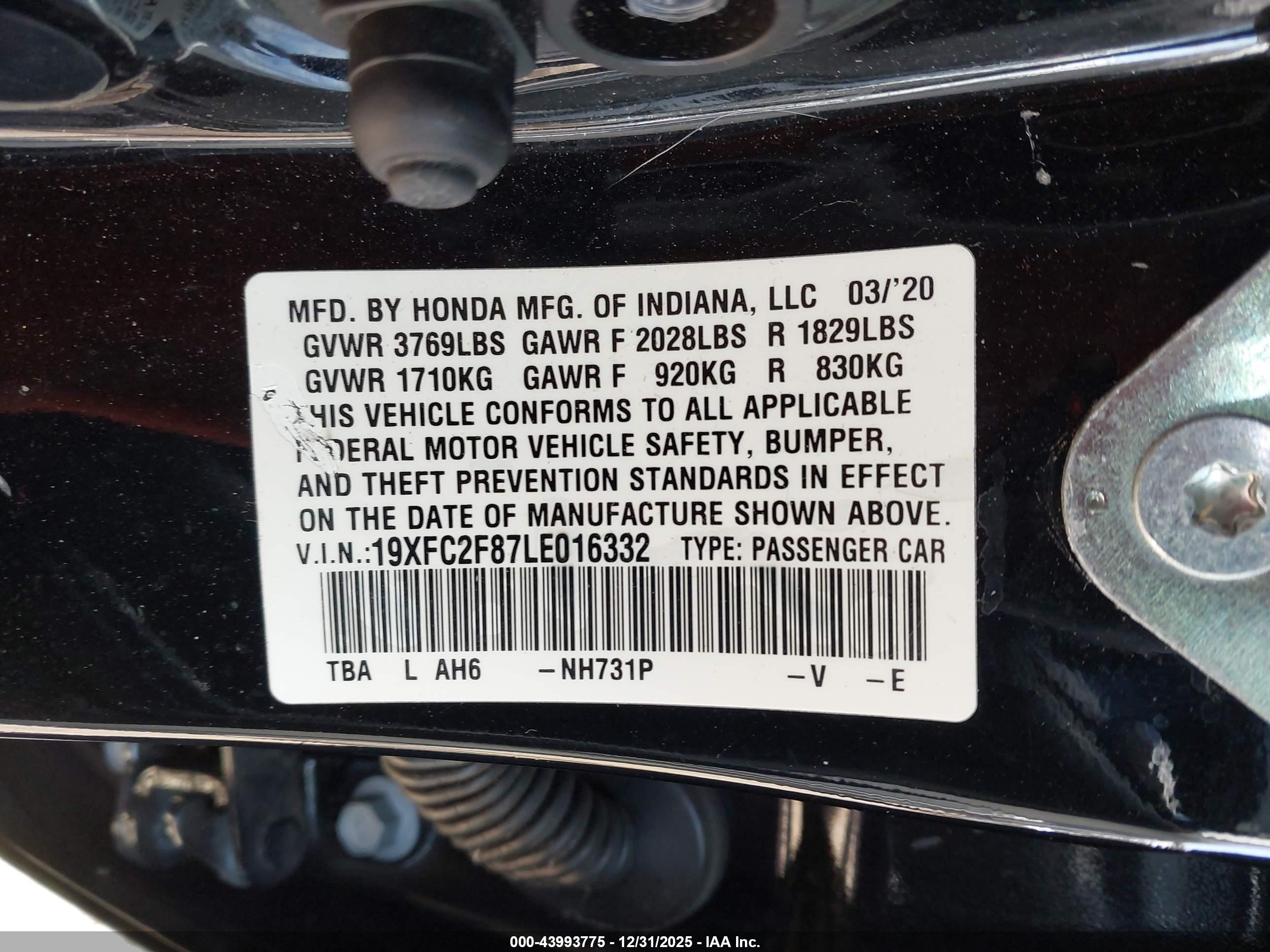 HONDA CIVIC image 9