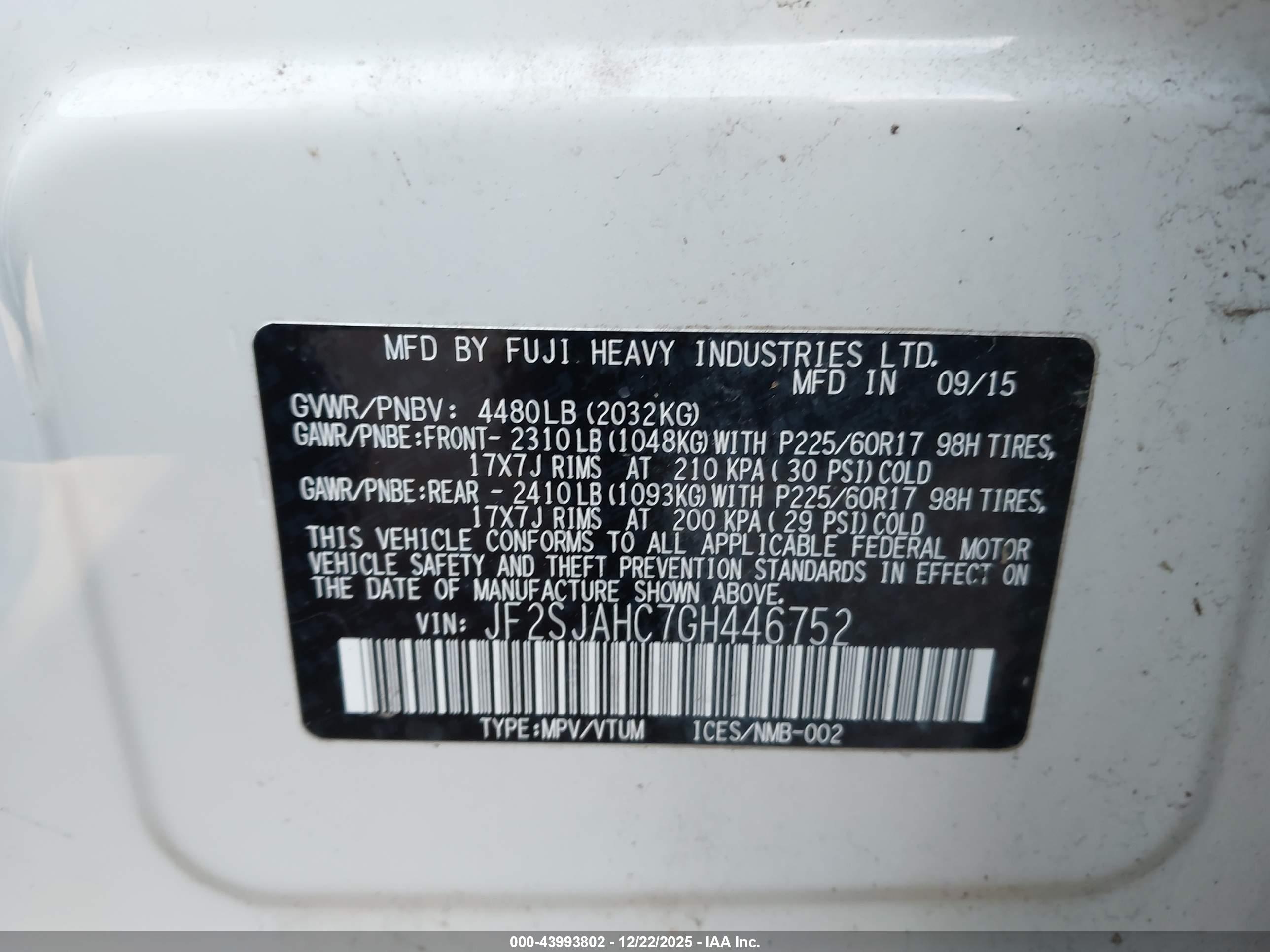 SUBARU FORESTER image 9