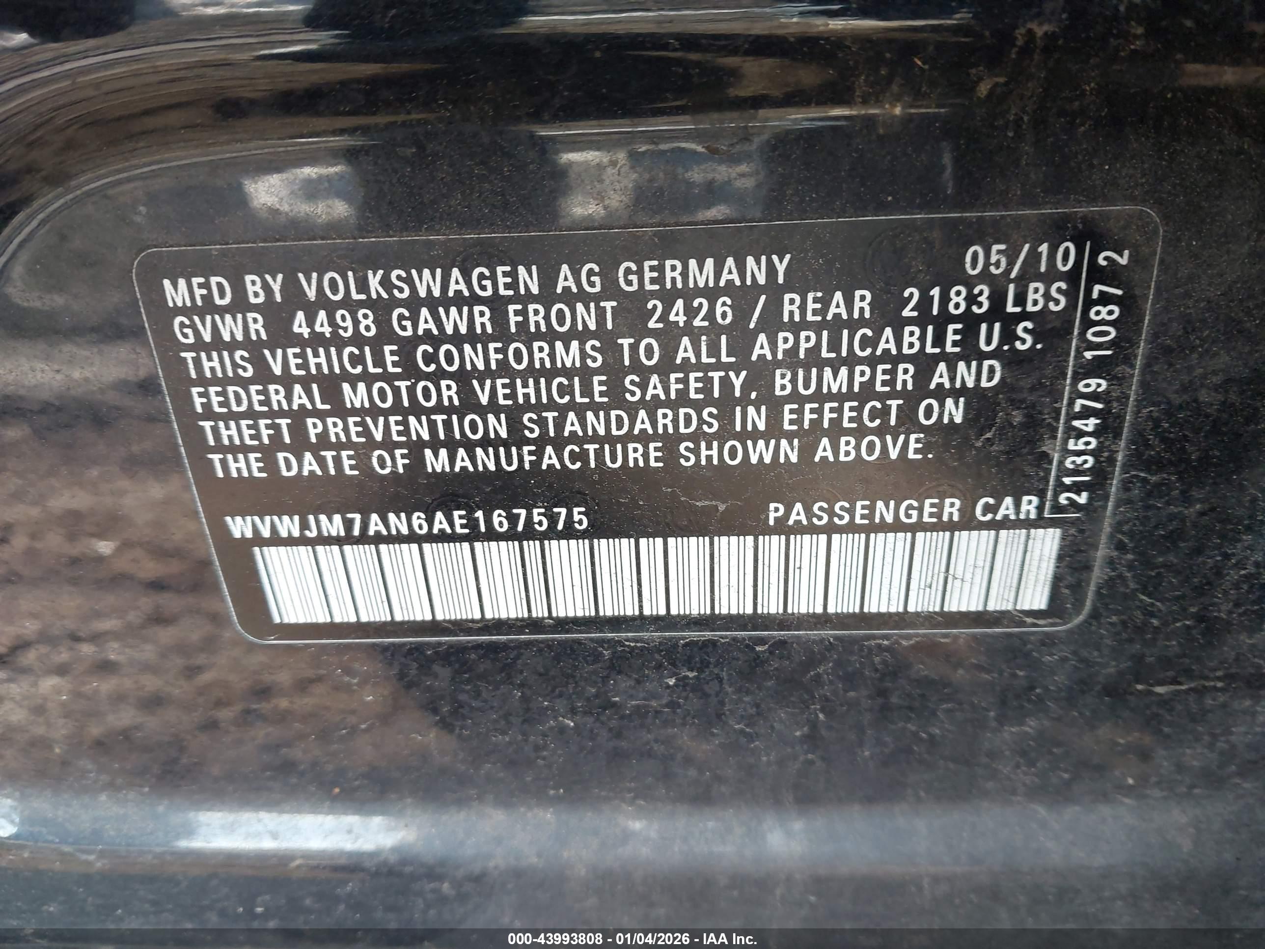 VOLKSWAGEN PASSAT image 9