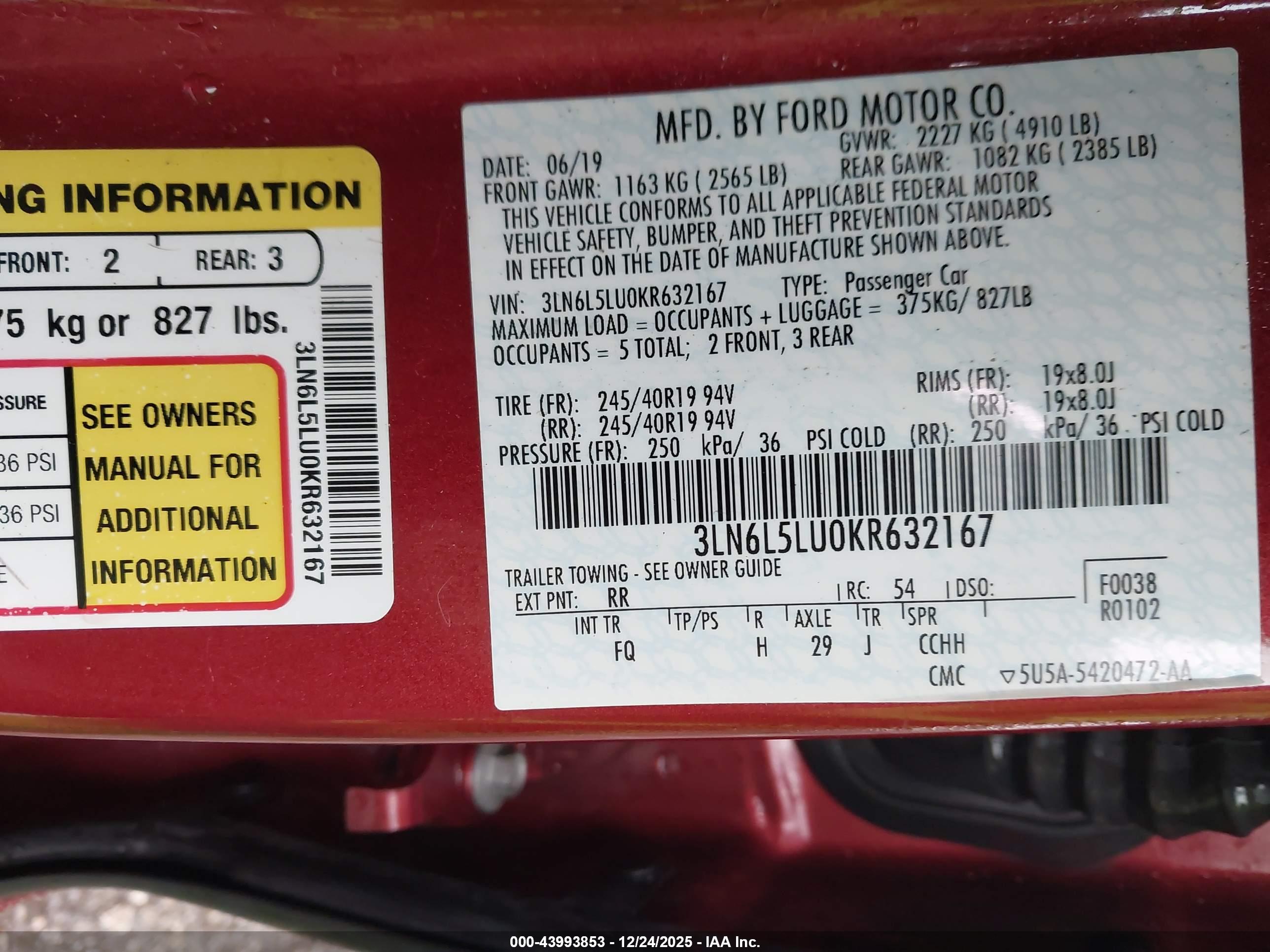LINCOLN MKZ image 9