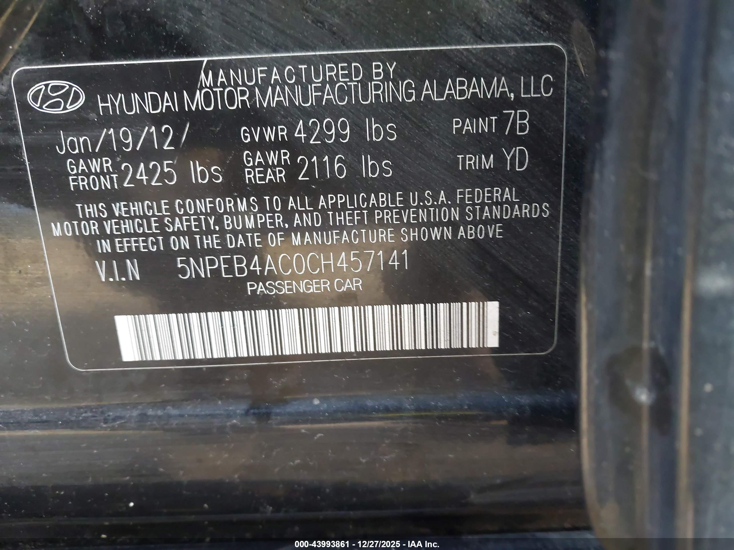 HYUNDAI SONATA image 9