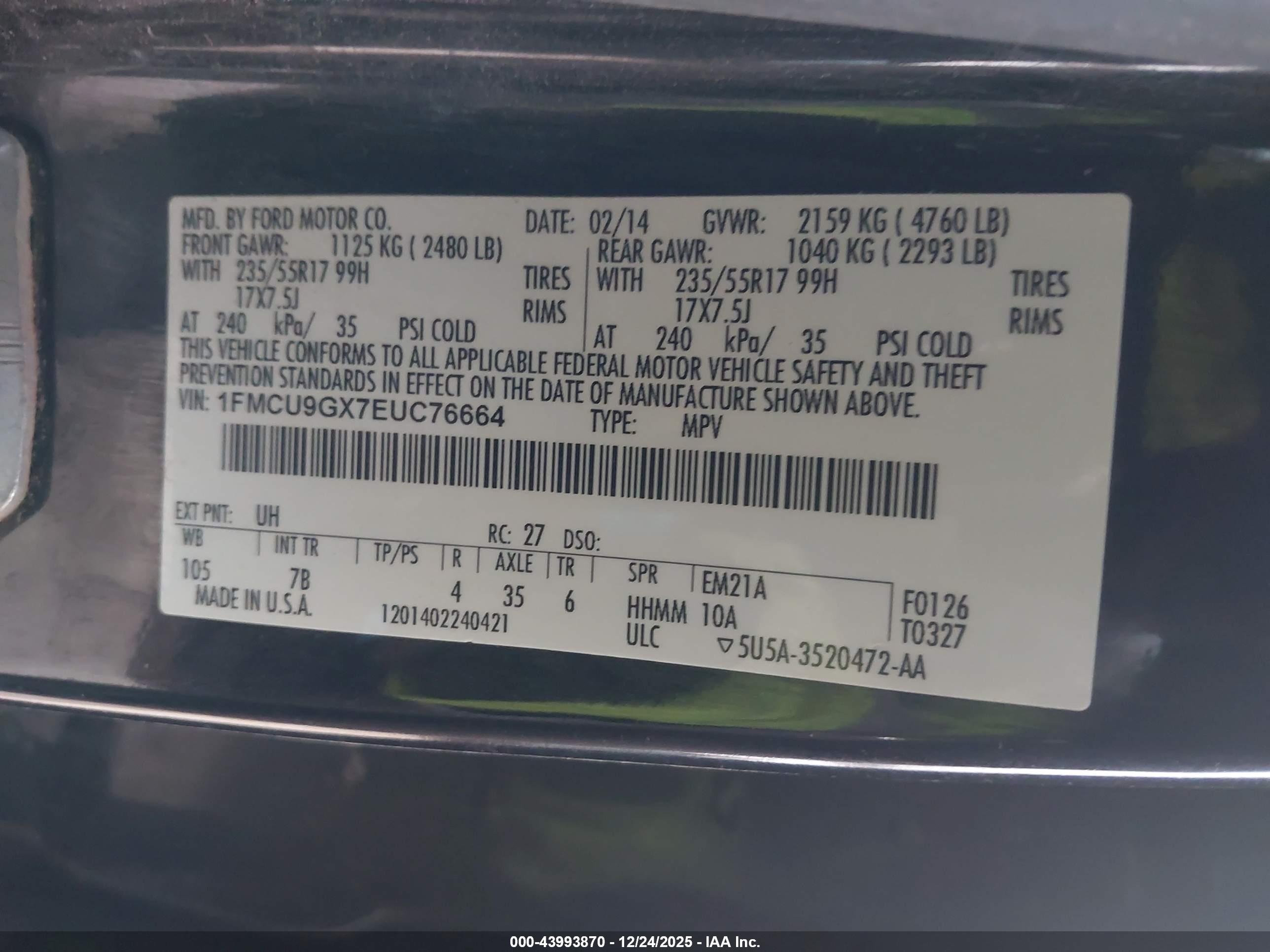 FORD ESCAPE image 9