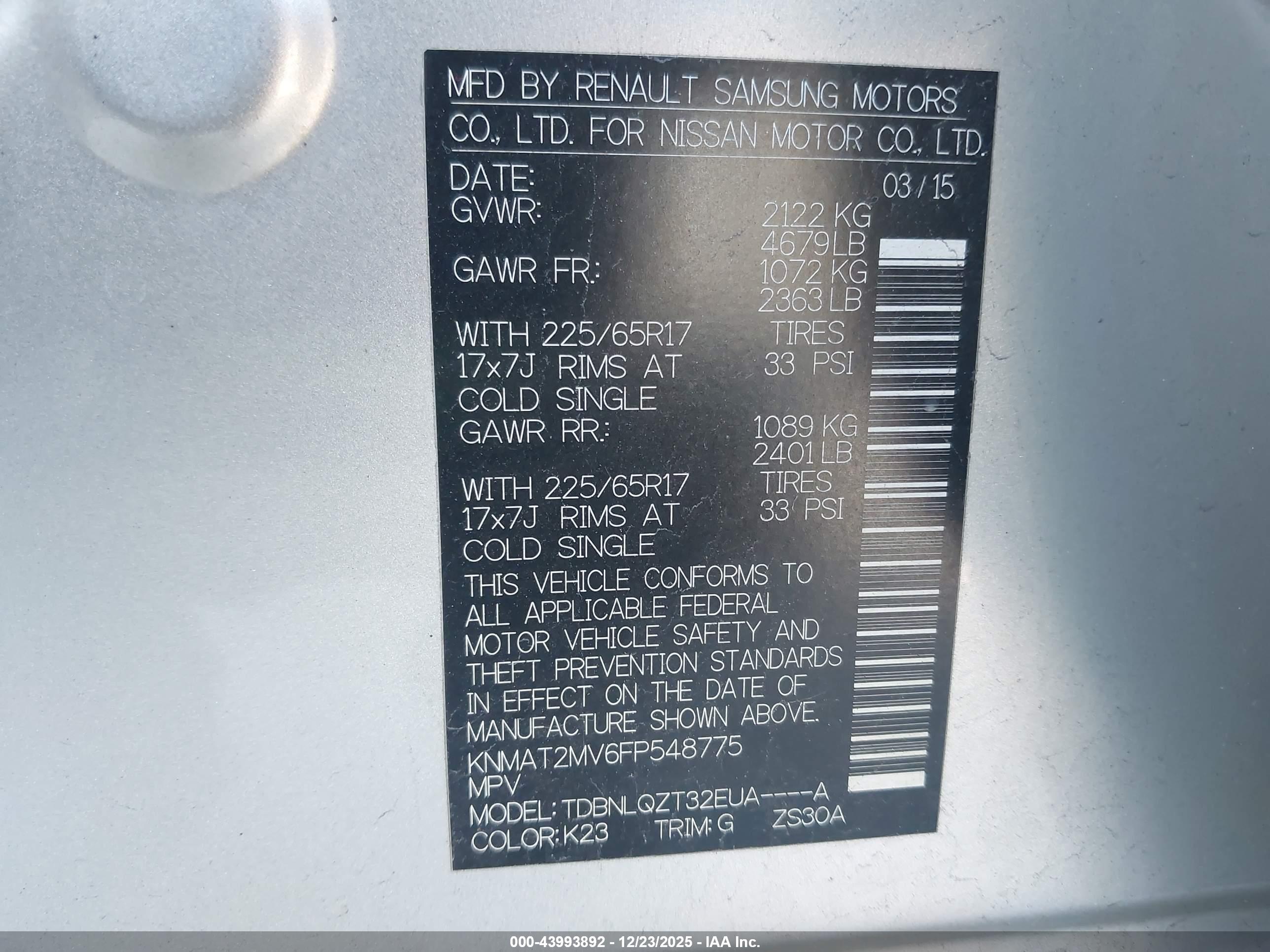 NISSAN ROGUE image 9
