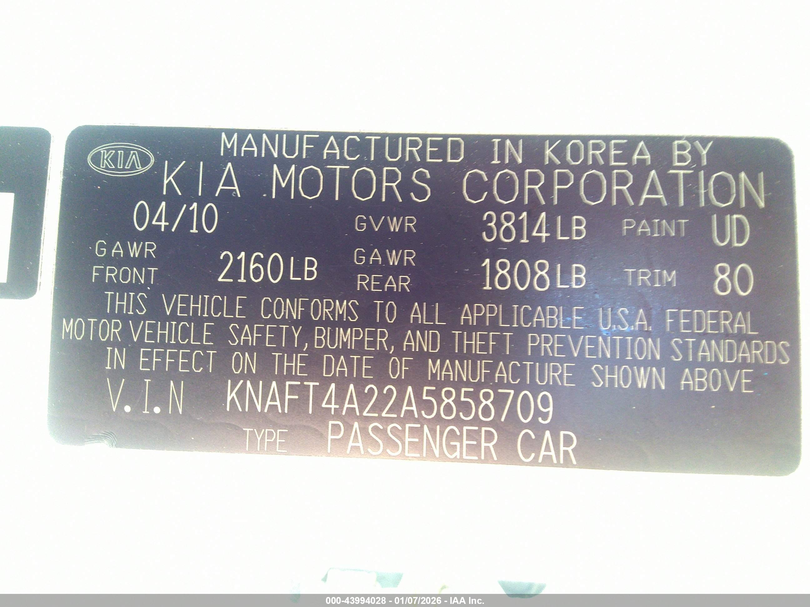 KIA FORTE image 9