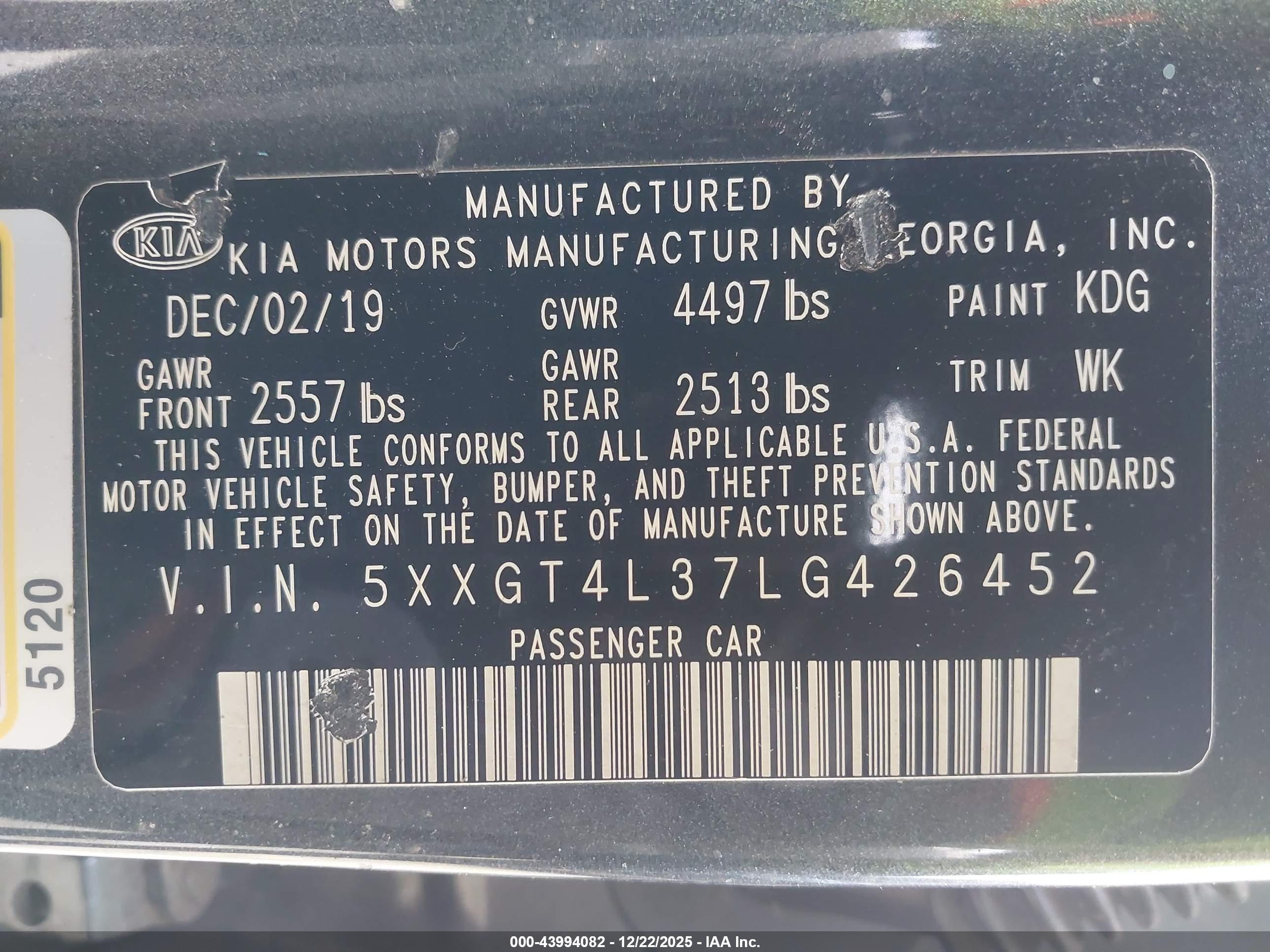 KIA OPTIMA image 9