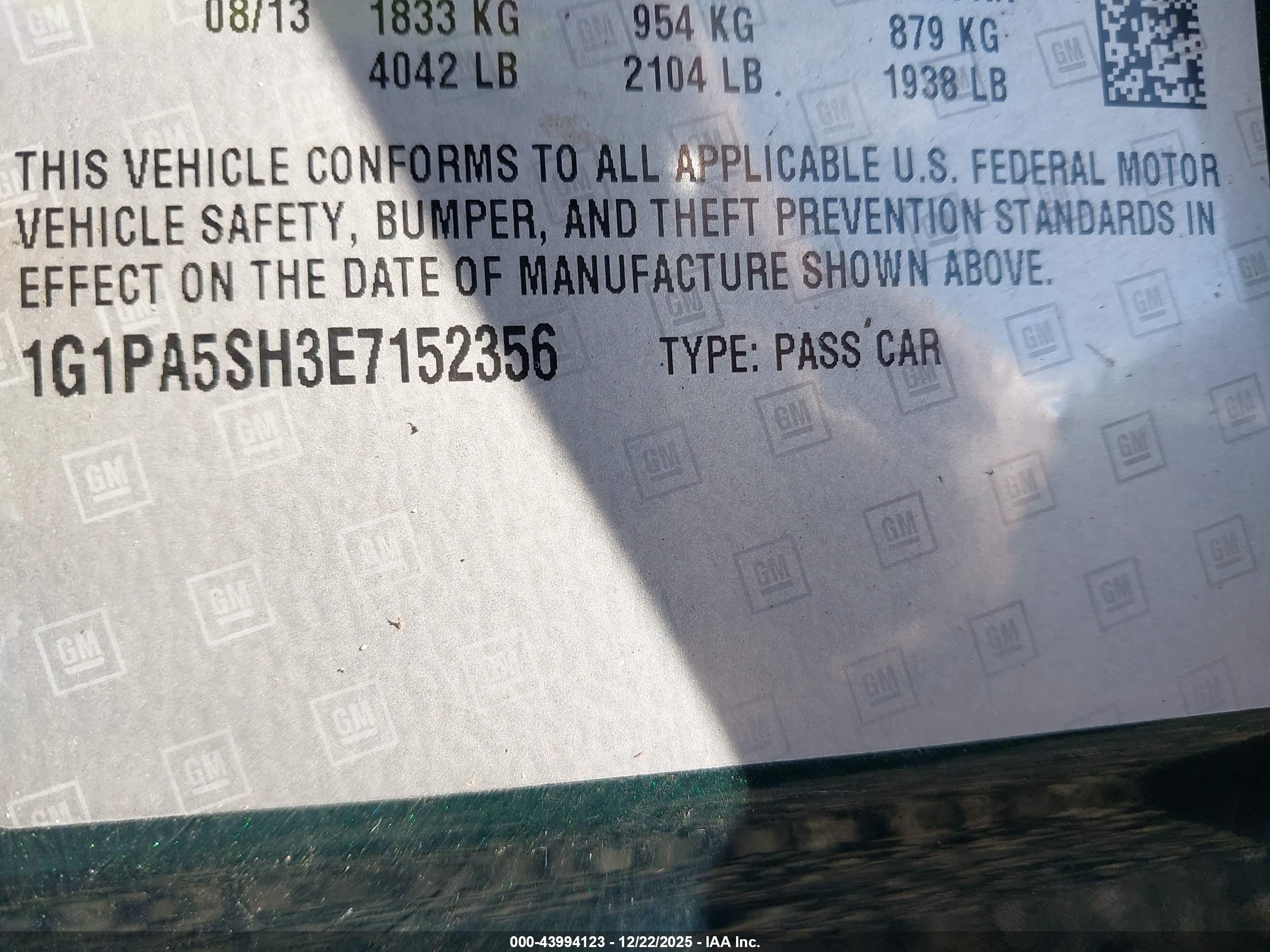 CHEVROLET CRUZE image 9
