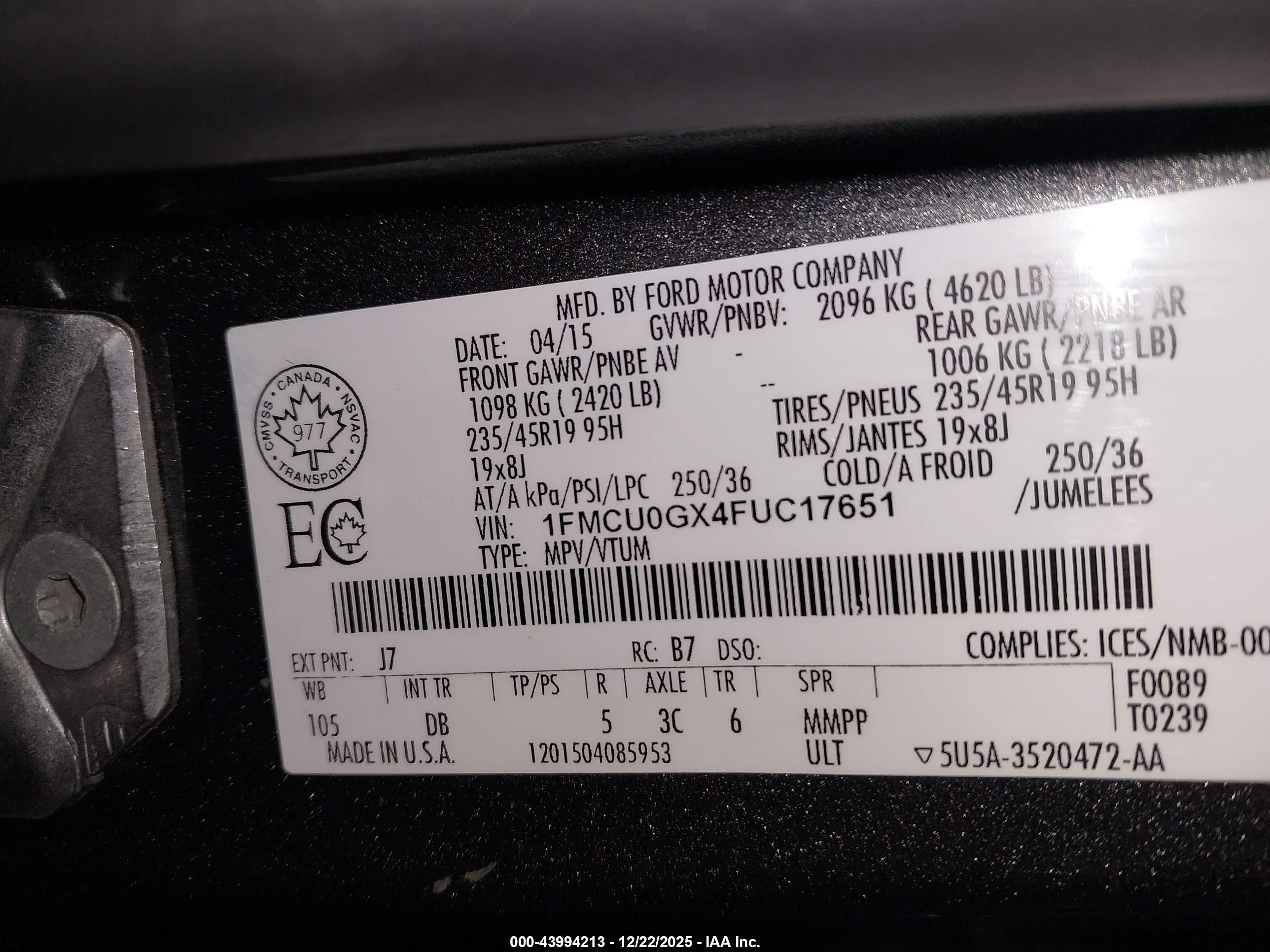 FORD ESCAPE image 9