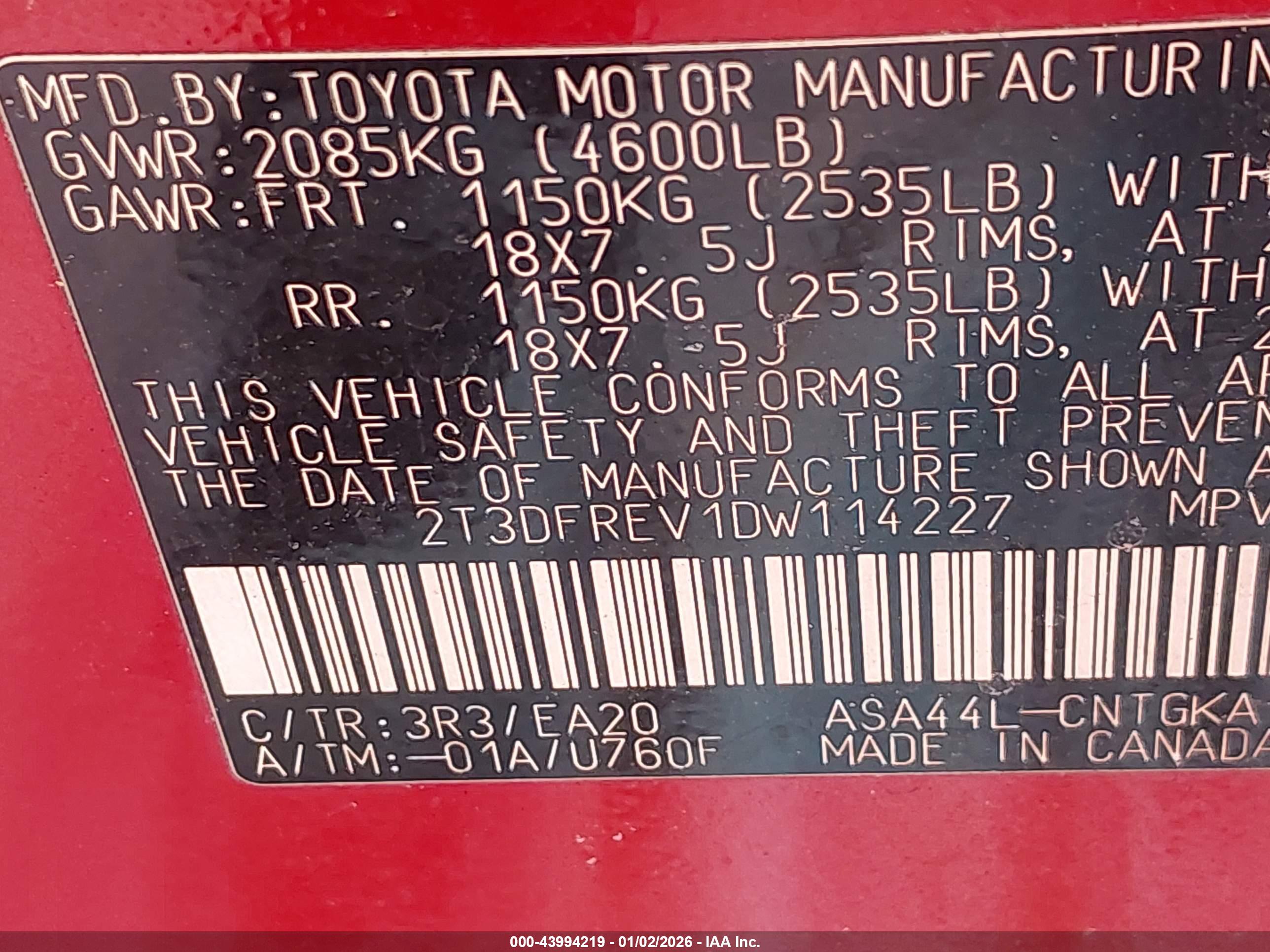 TOYOTA RAV4 image 9