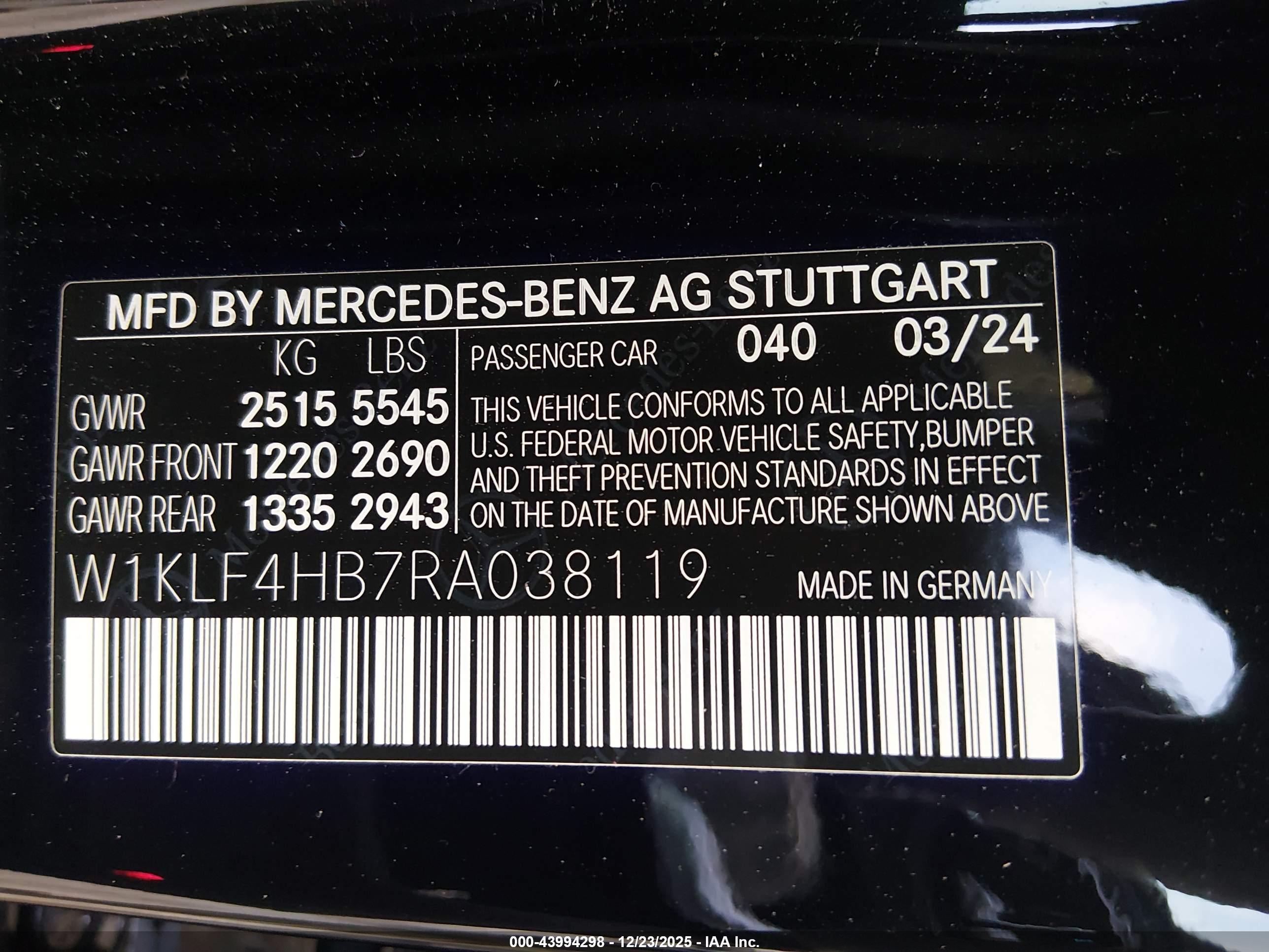 MERCEDES-BENZ E image 9