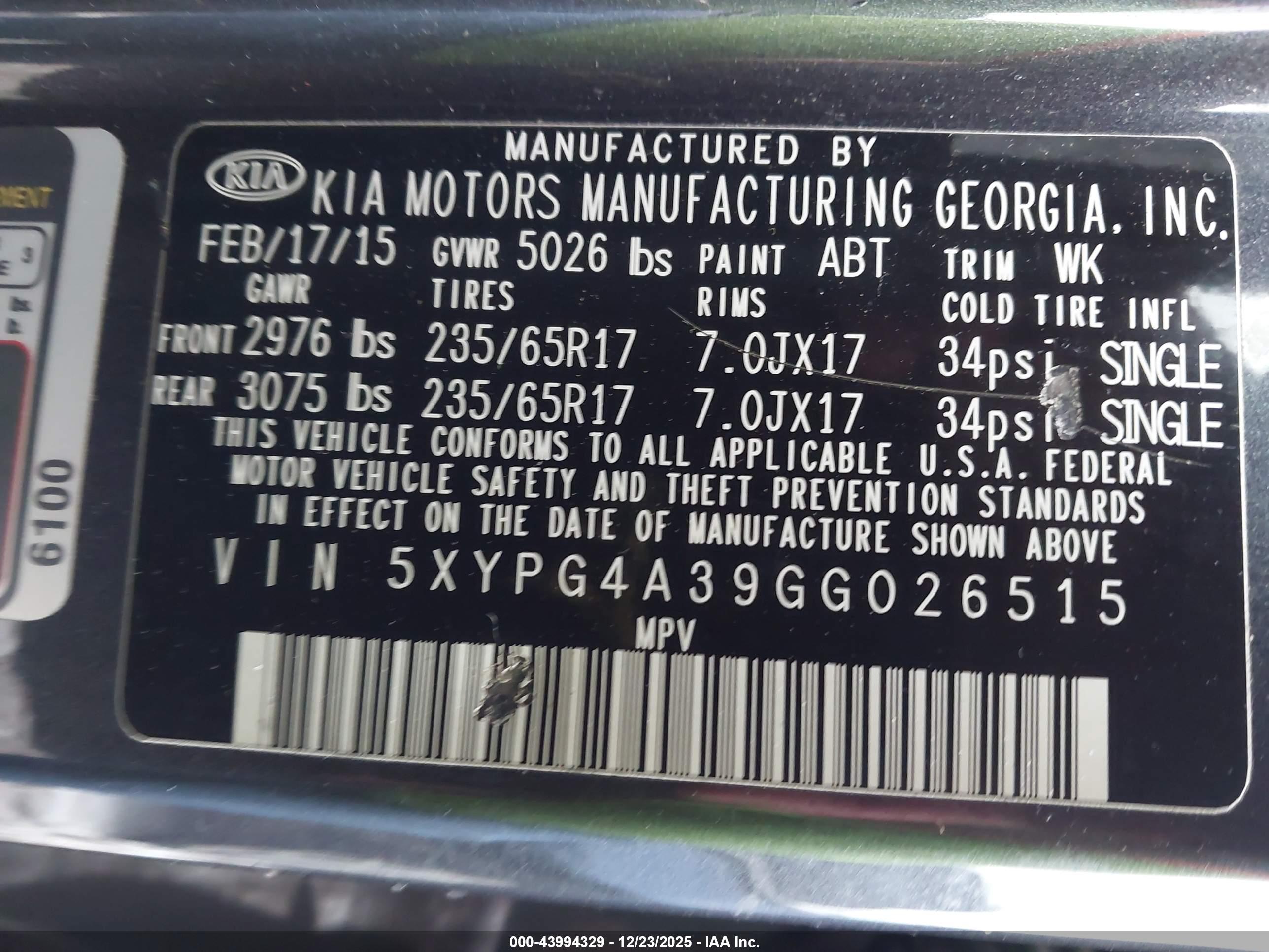 KIA SORENTO image 9