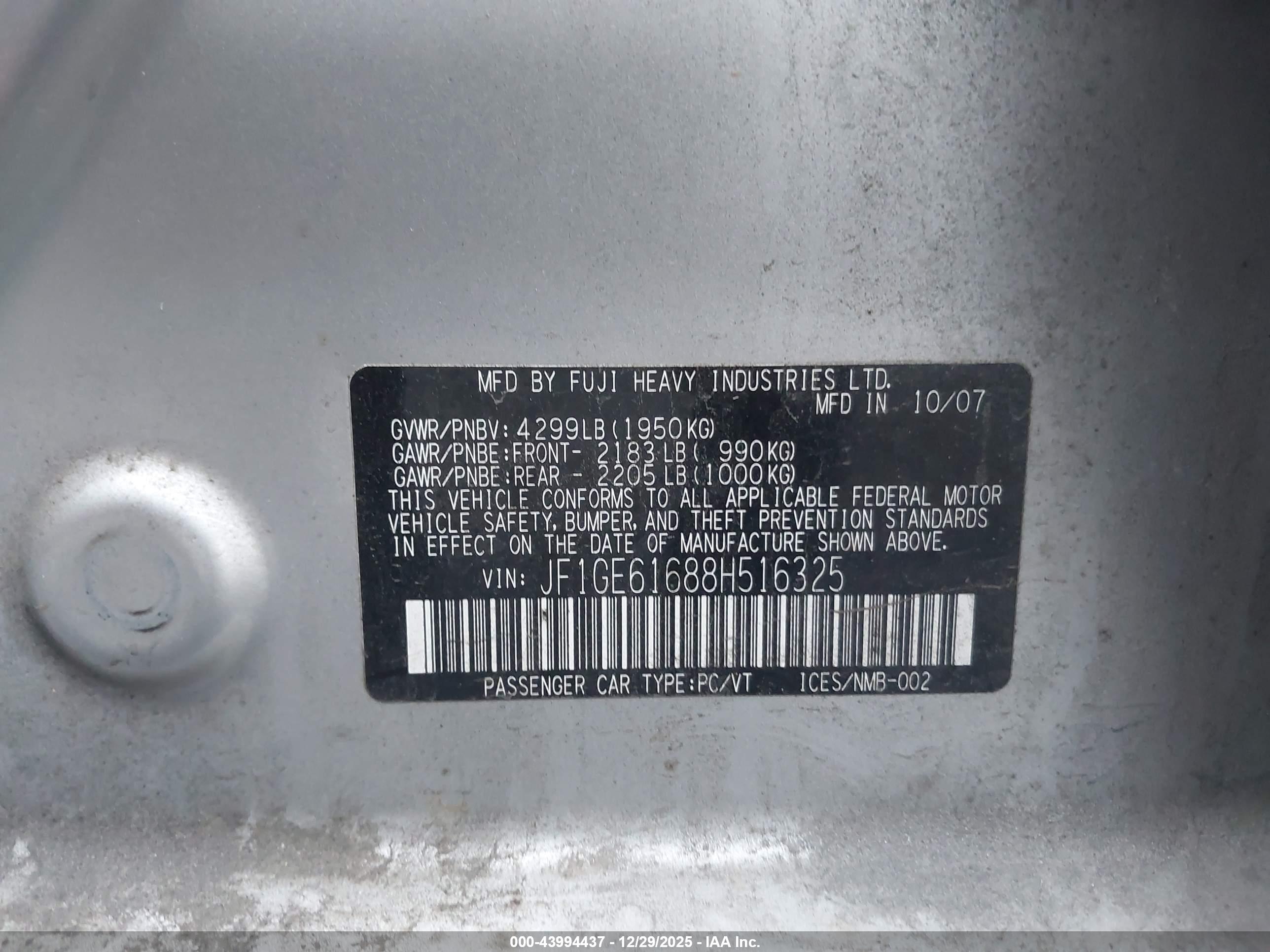 SUBARU IMPREZA image 9