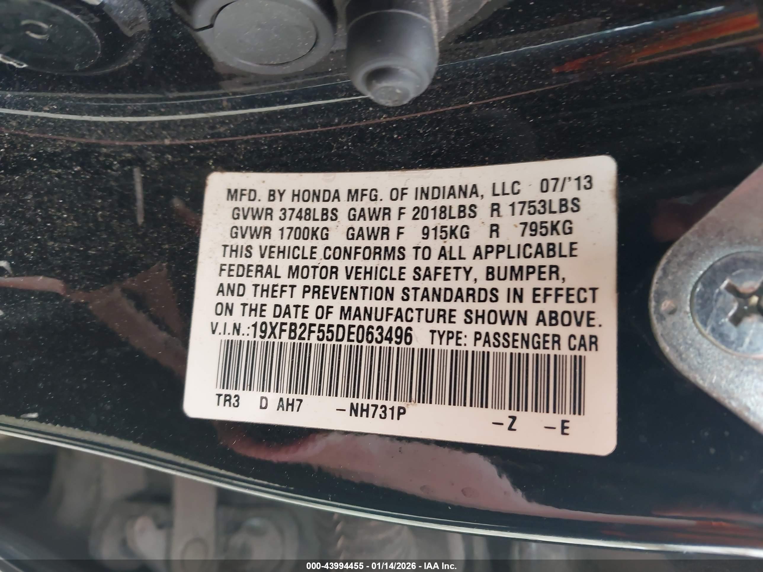 HONDA CIVIC image 9