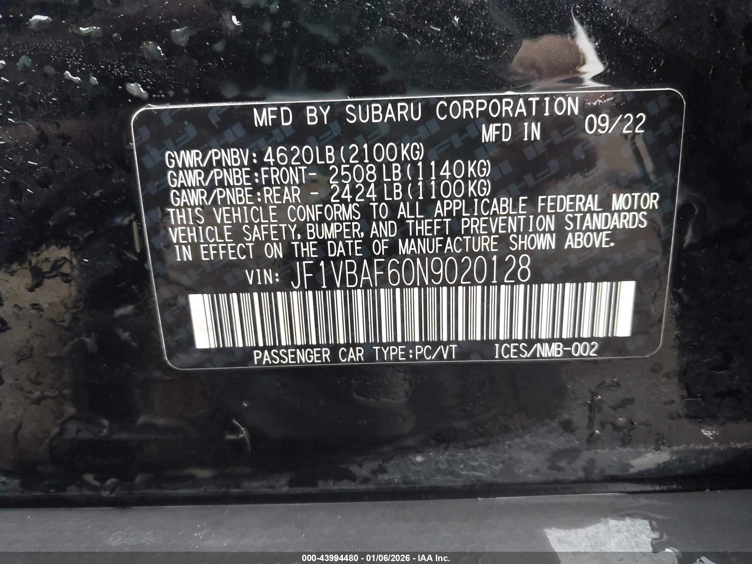 SUBARU WRX image 9