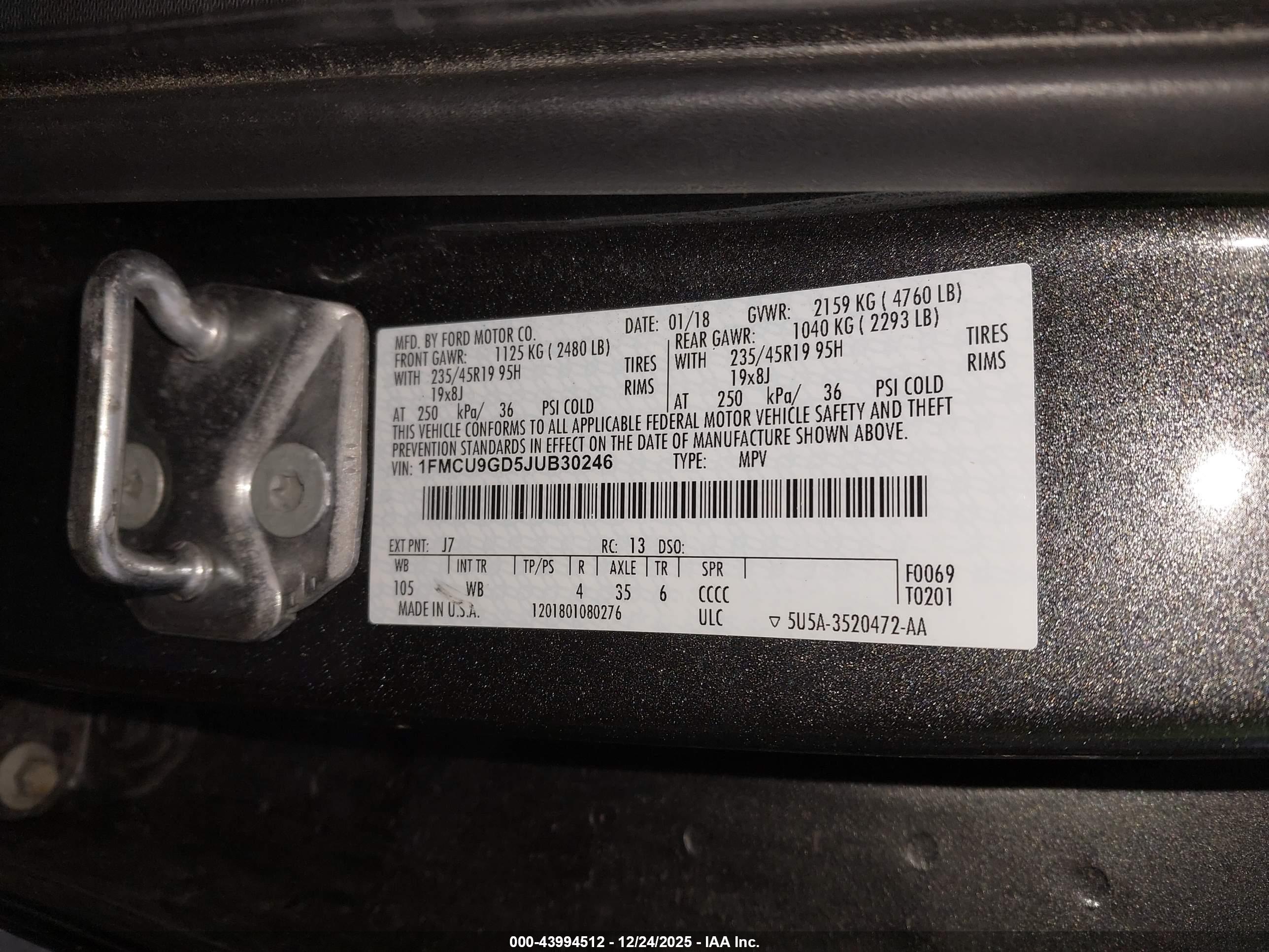 FORD ESCAPE image 9