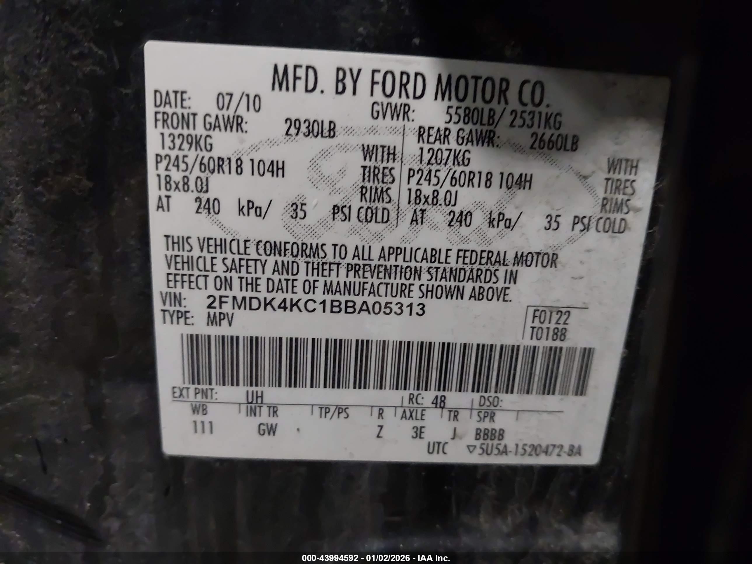 FORD EDGE image 9