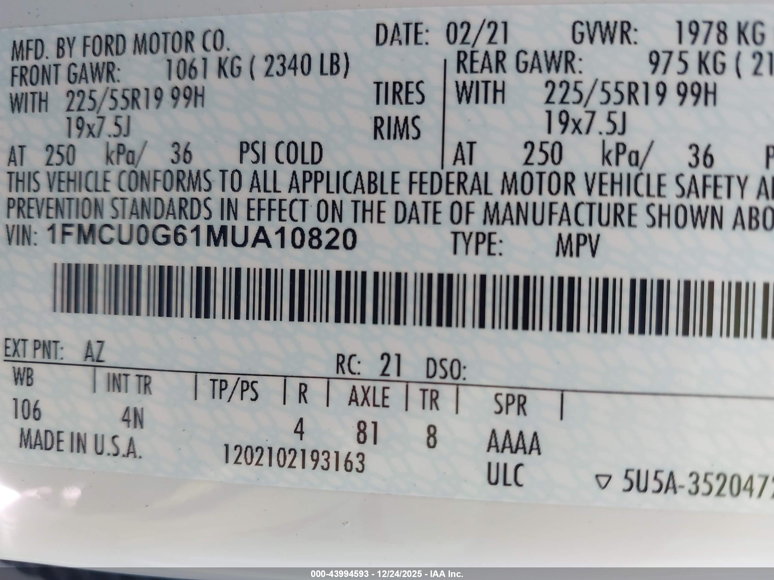 FORD ESCAPE image 9