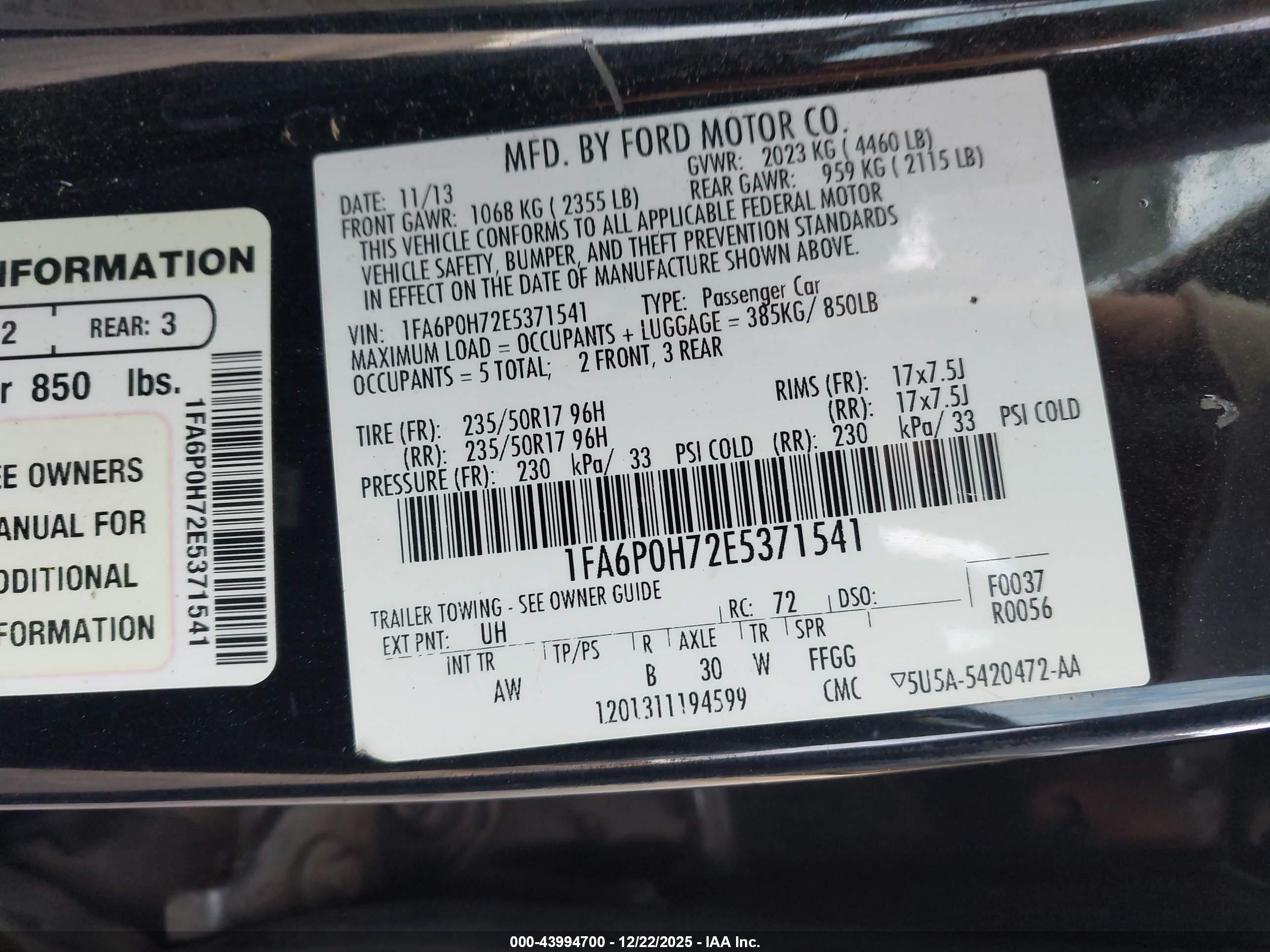 FORD FUSION image 9