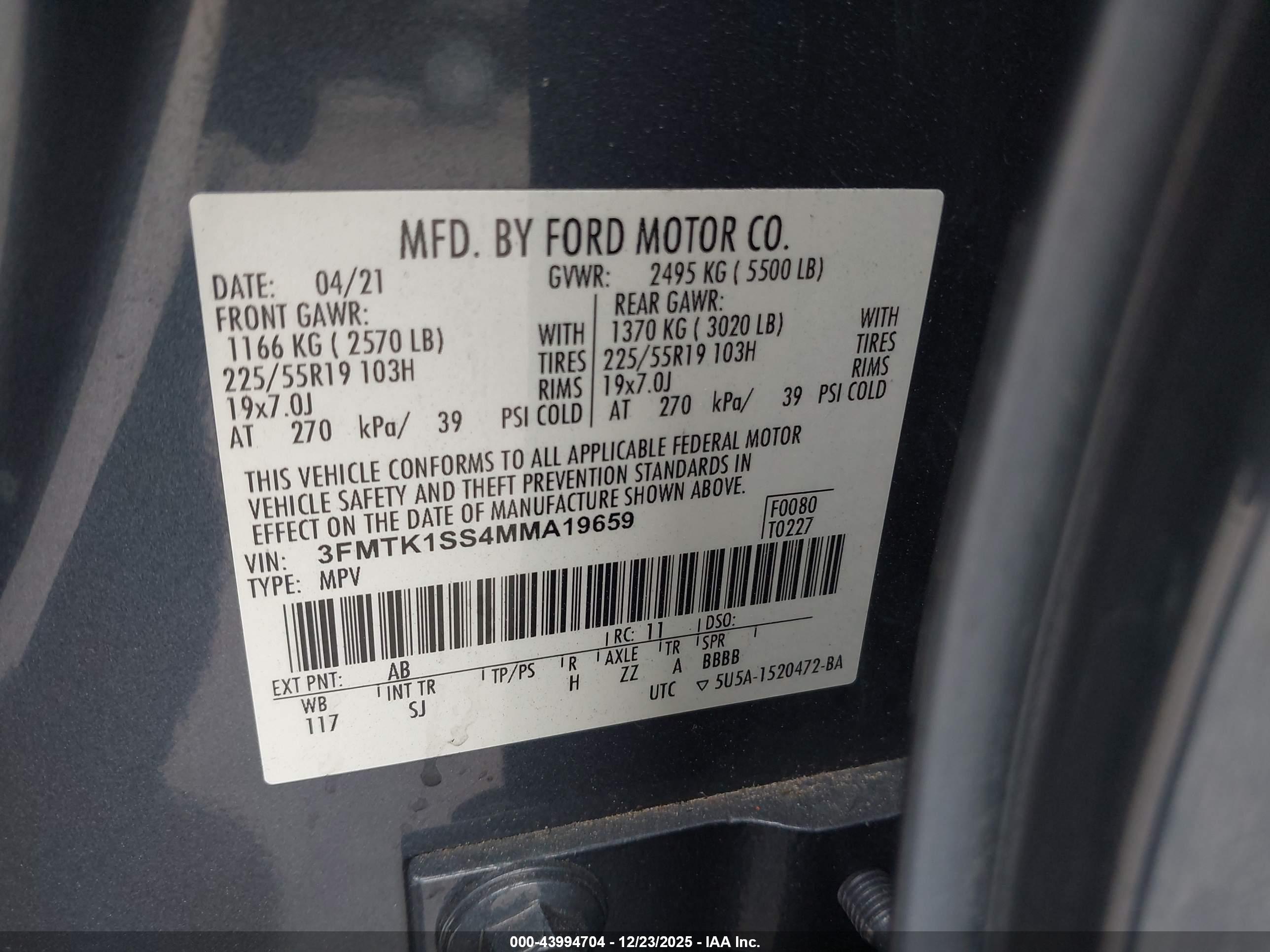 FORD MUSTANG image 9