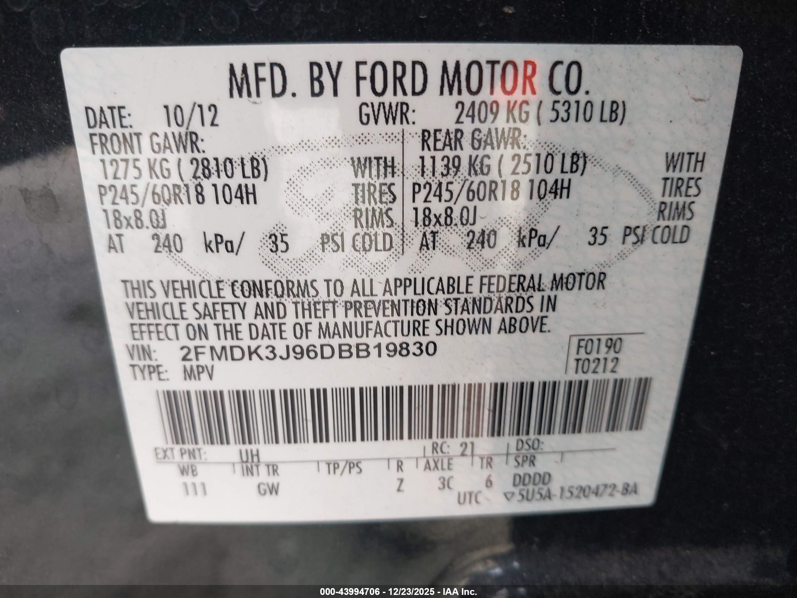 FORD EDGE image 9