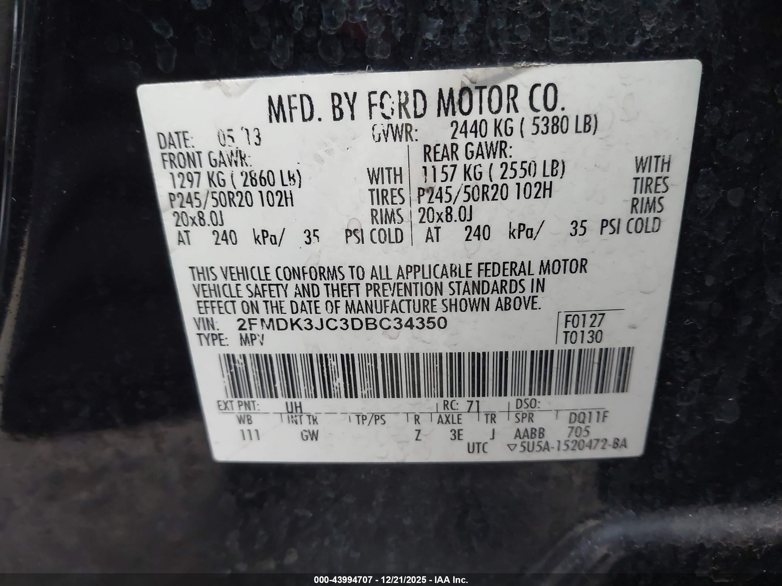 FORD EDGE image 9