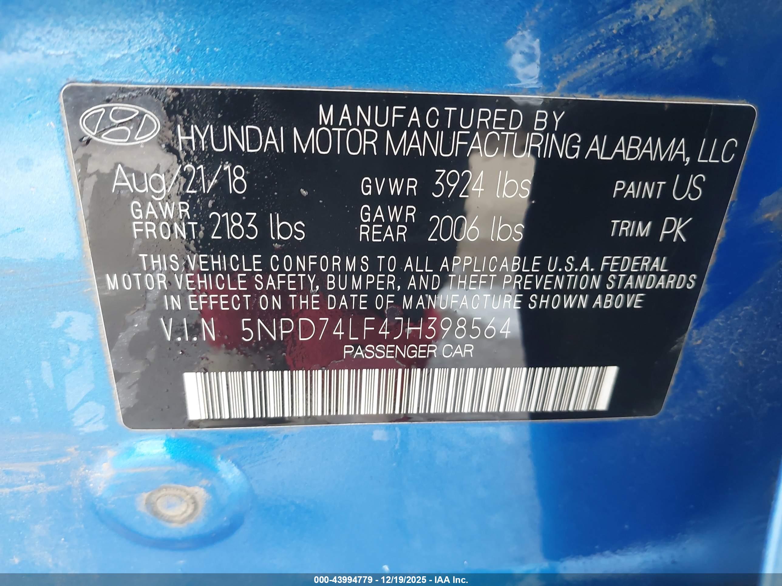 HYUNDAI ELANTRA image 9