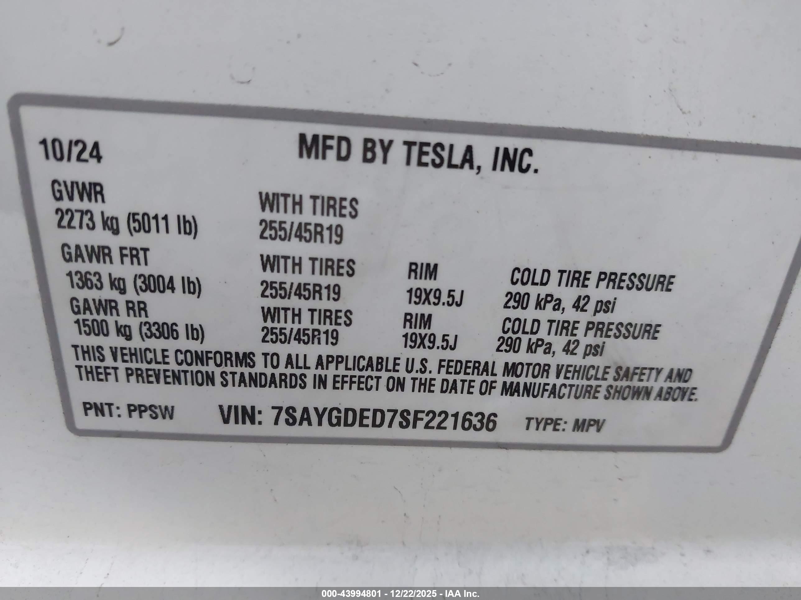 TESLA MODEL image 9