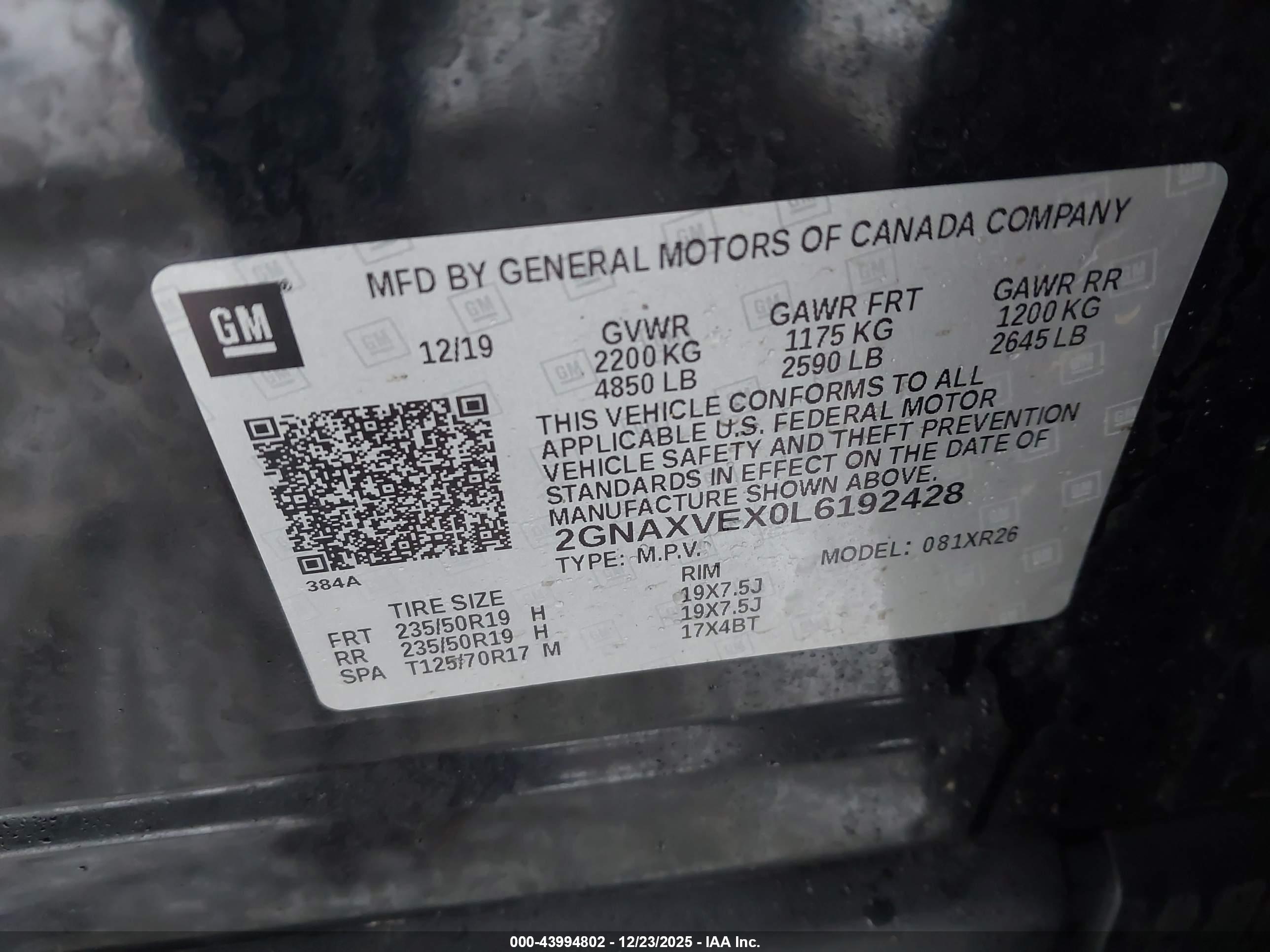 CHEVROLET EQUINOX image 9