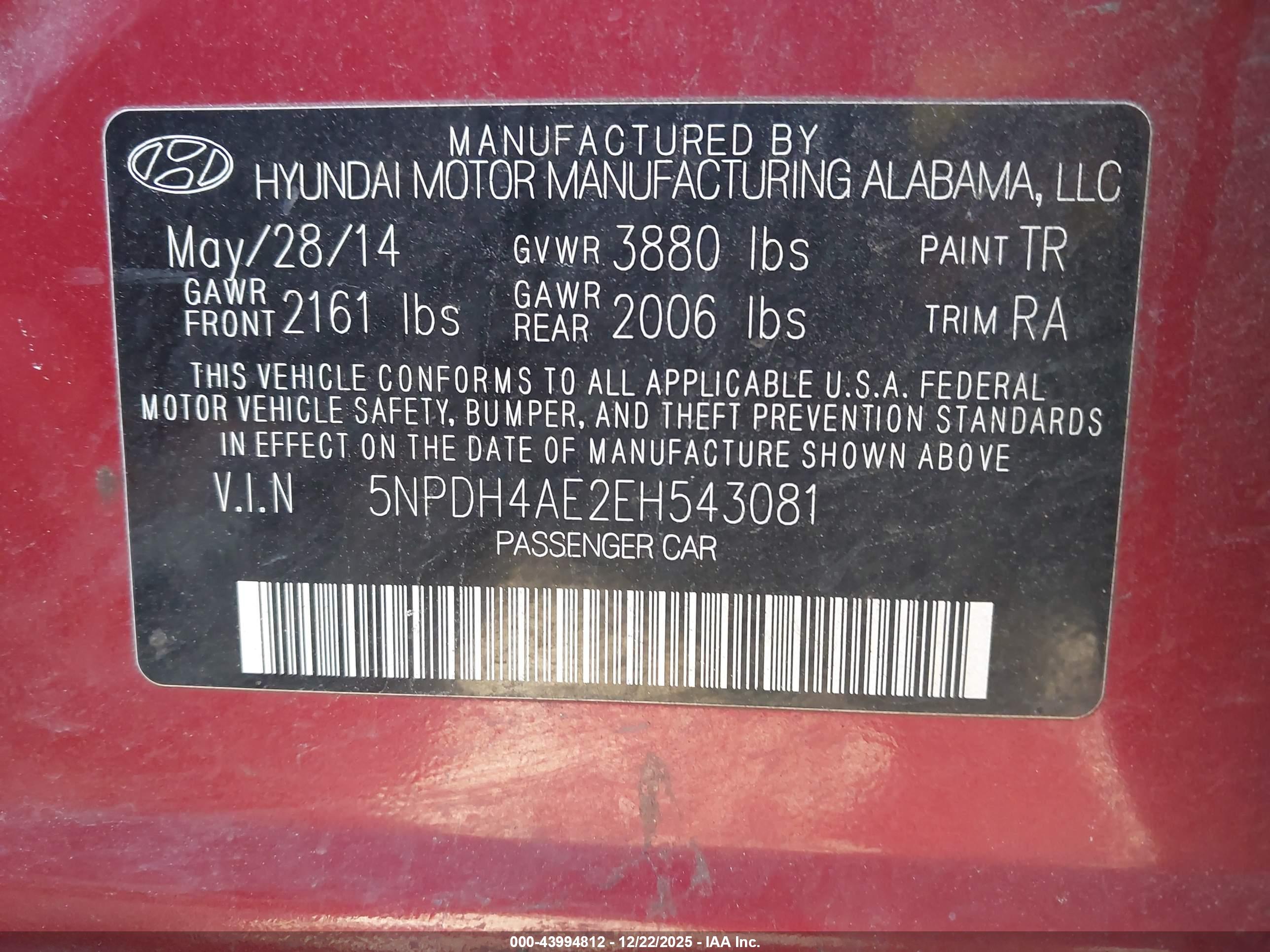 HYUNDAI ELANTRA image 9