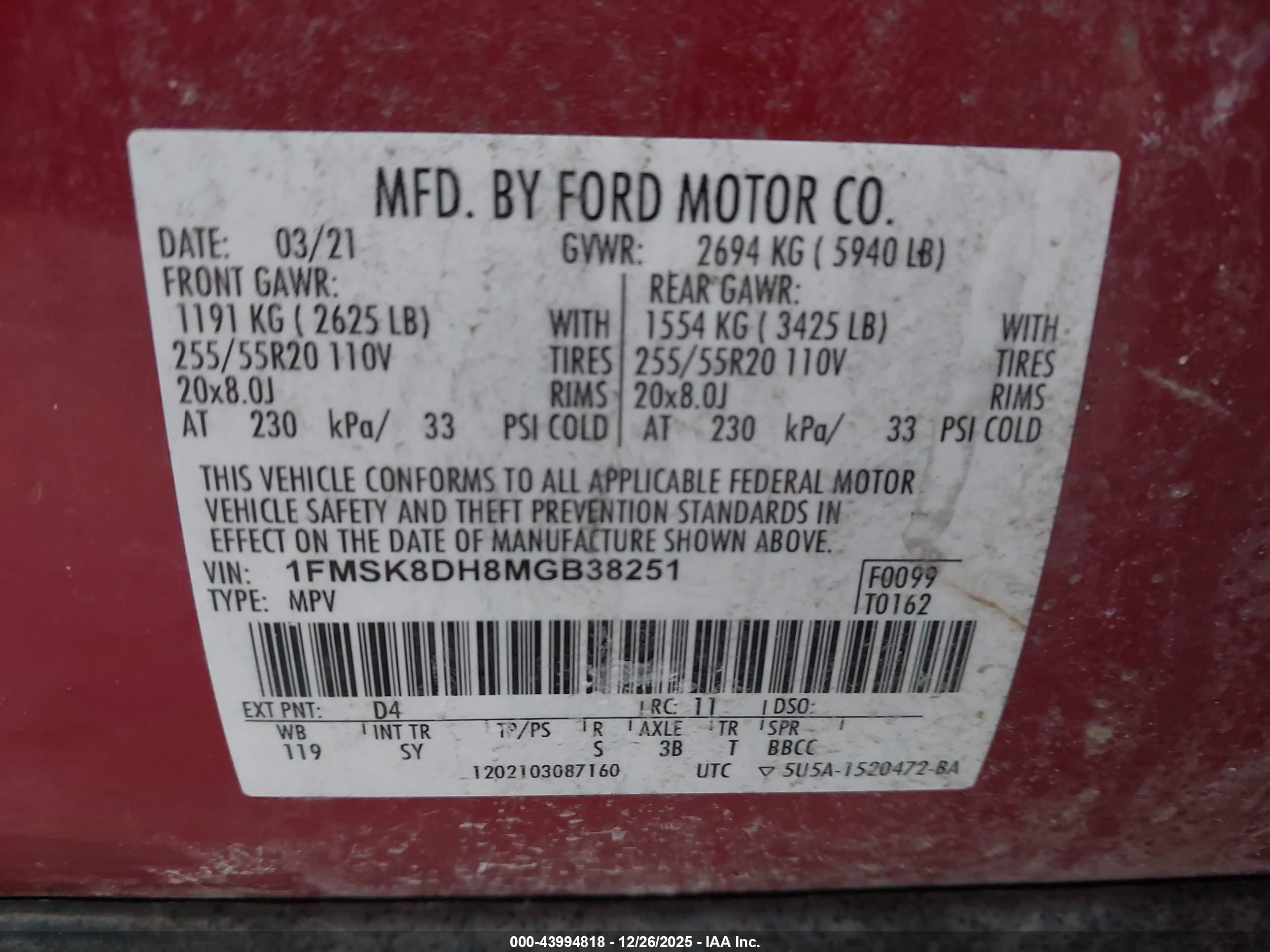 FORD EXPLORER image 9