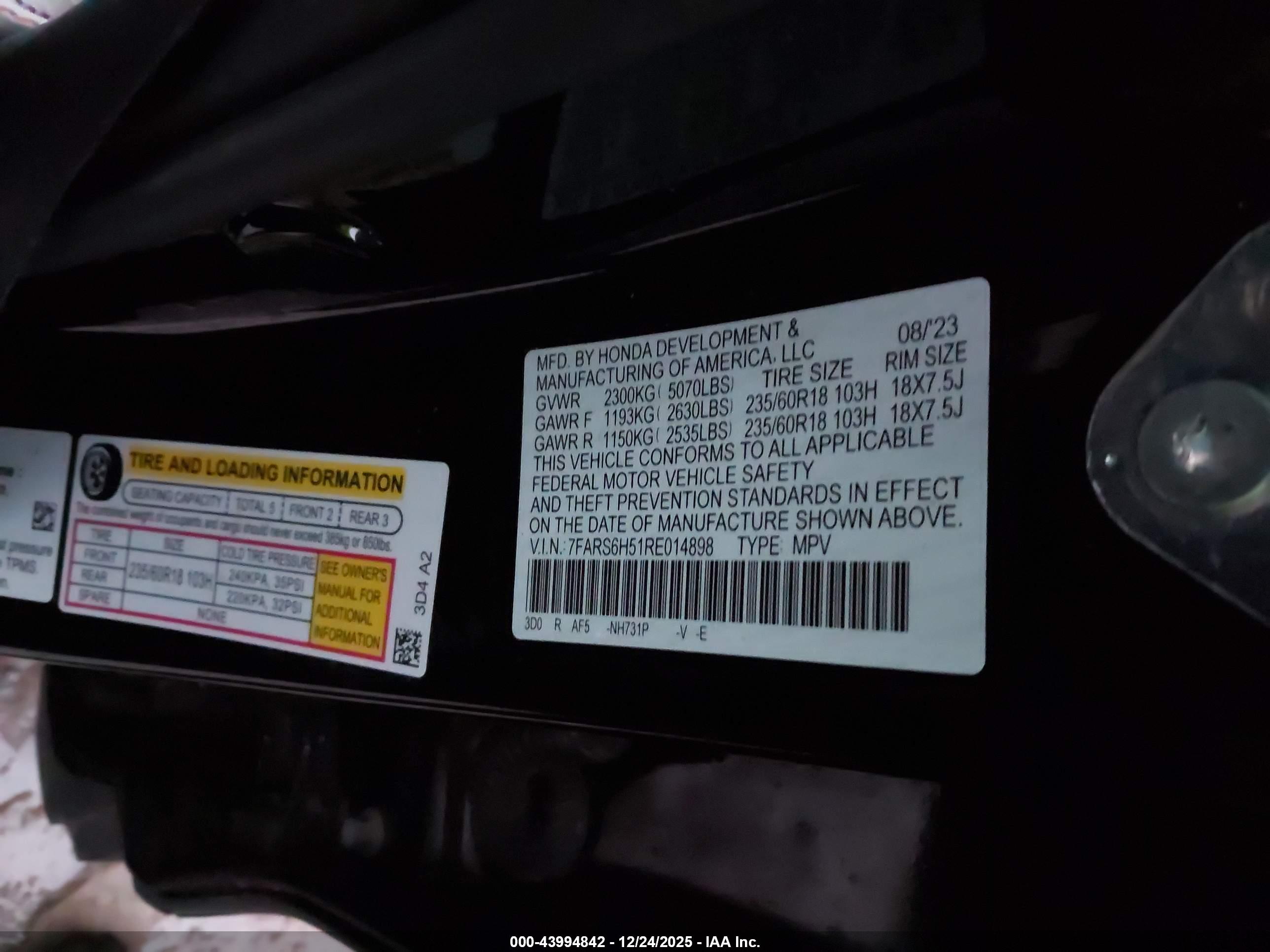 HONDA CR-V image 9