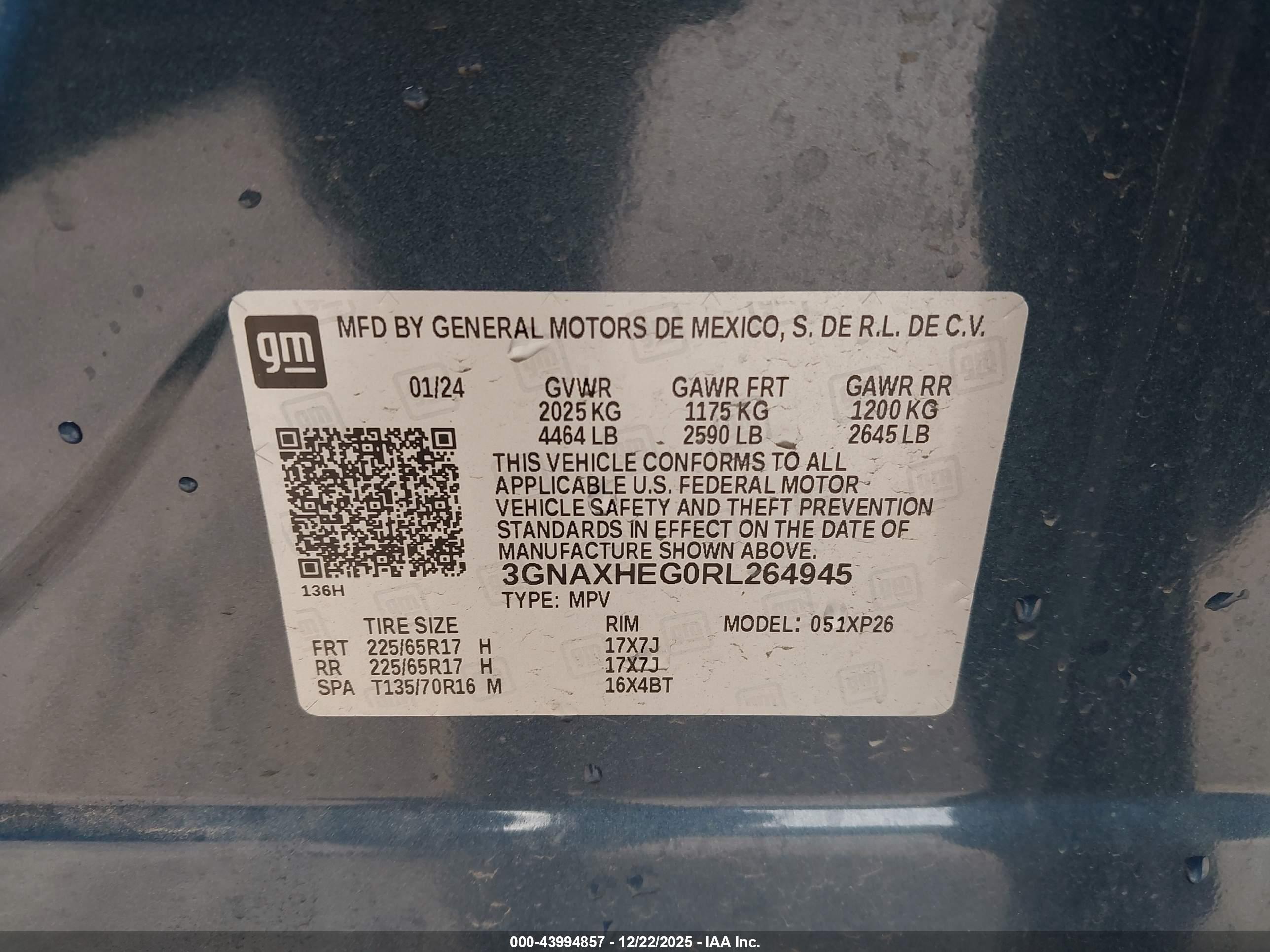 CHEVROLET EQUINOX image 9