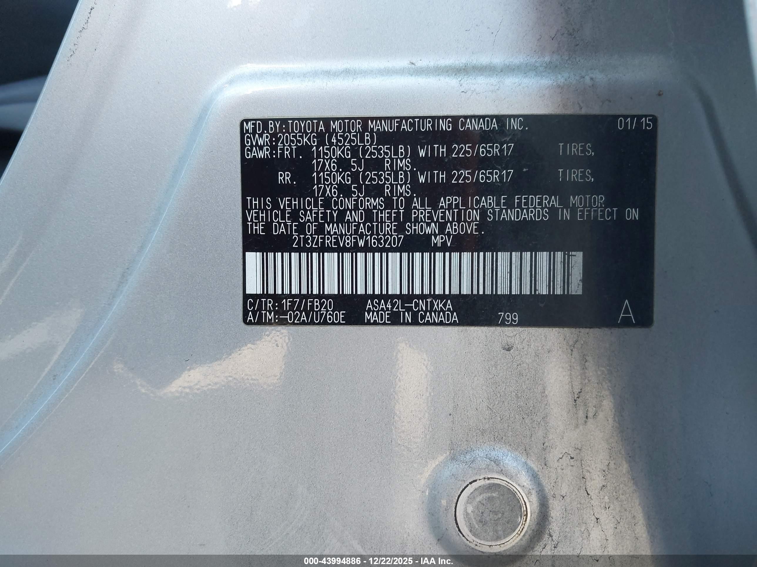 TOYOTA RAV4 image 9