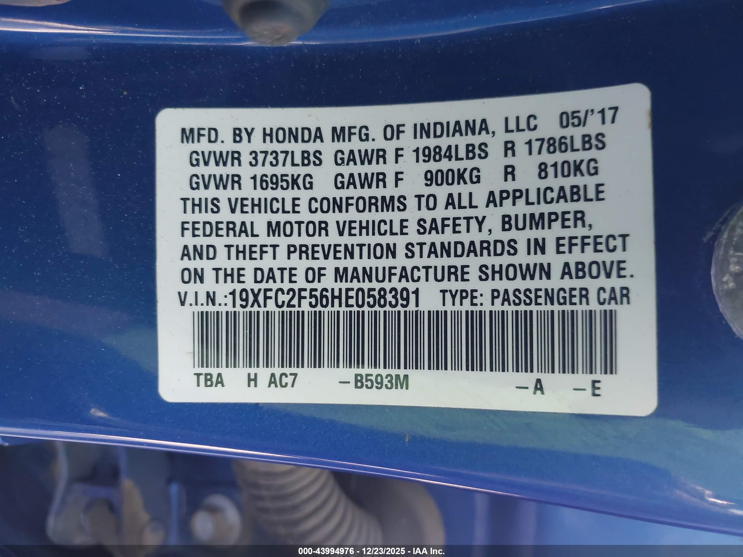 HONDA CIVIC image 9