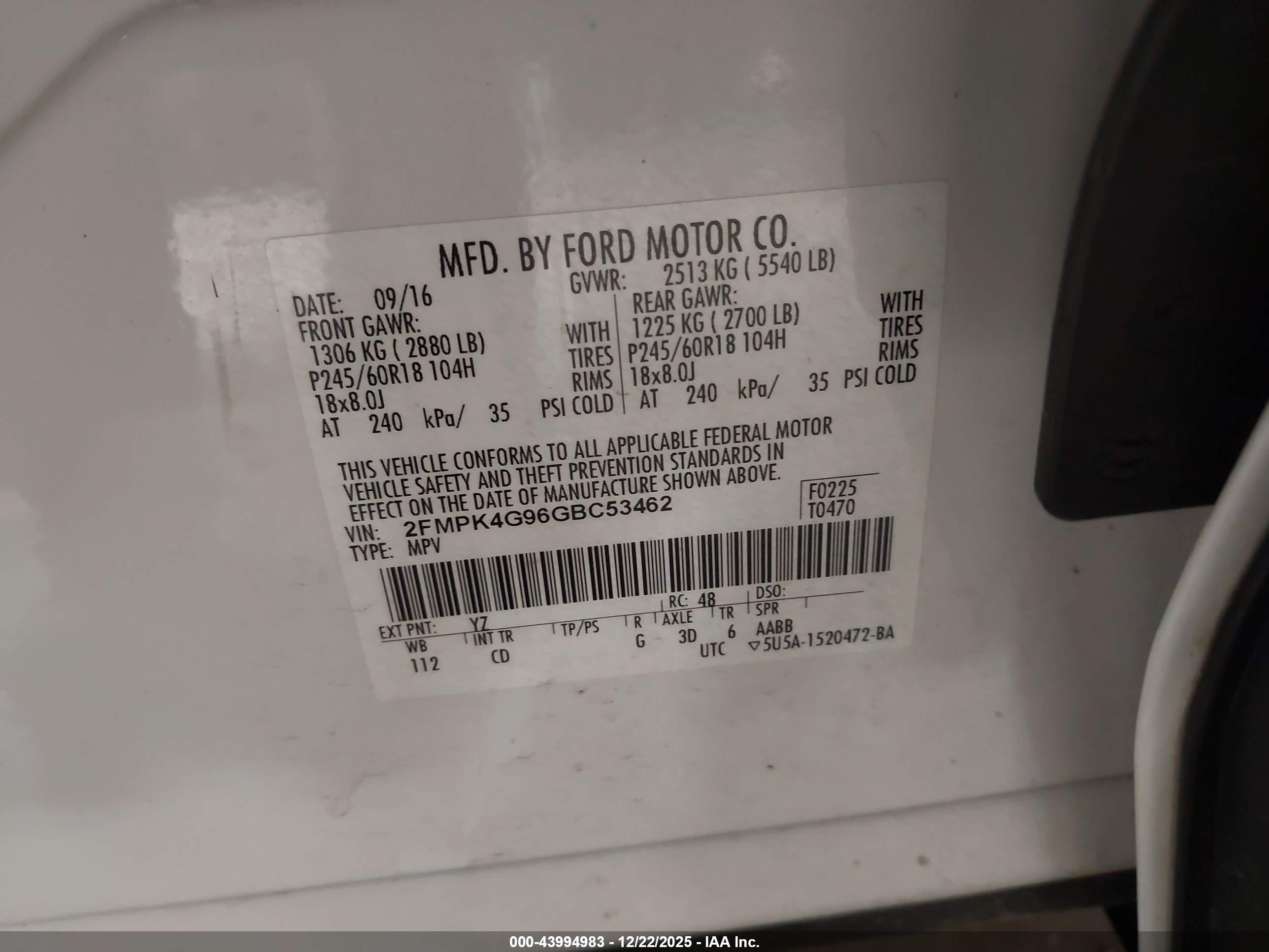 FORD EDGE image 9