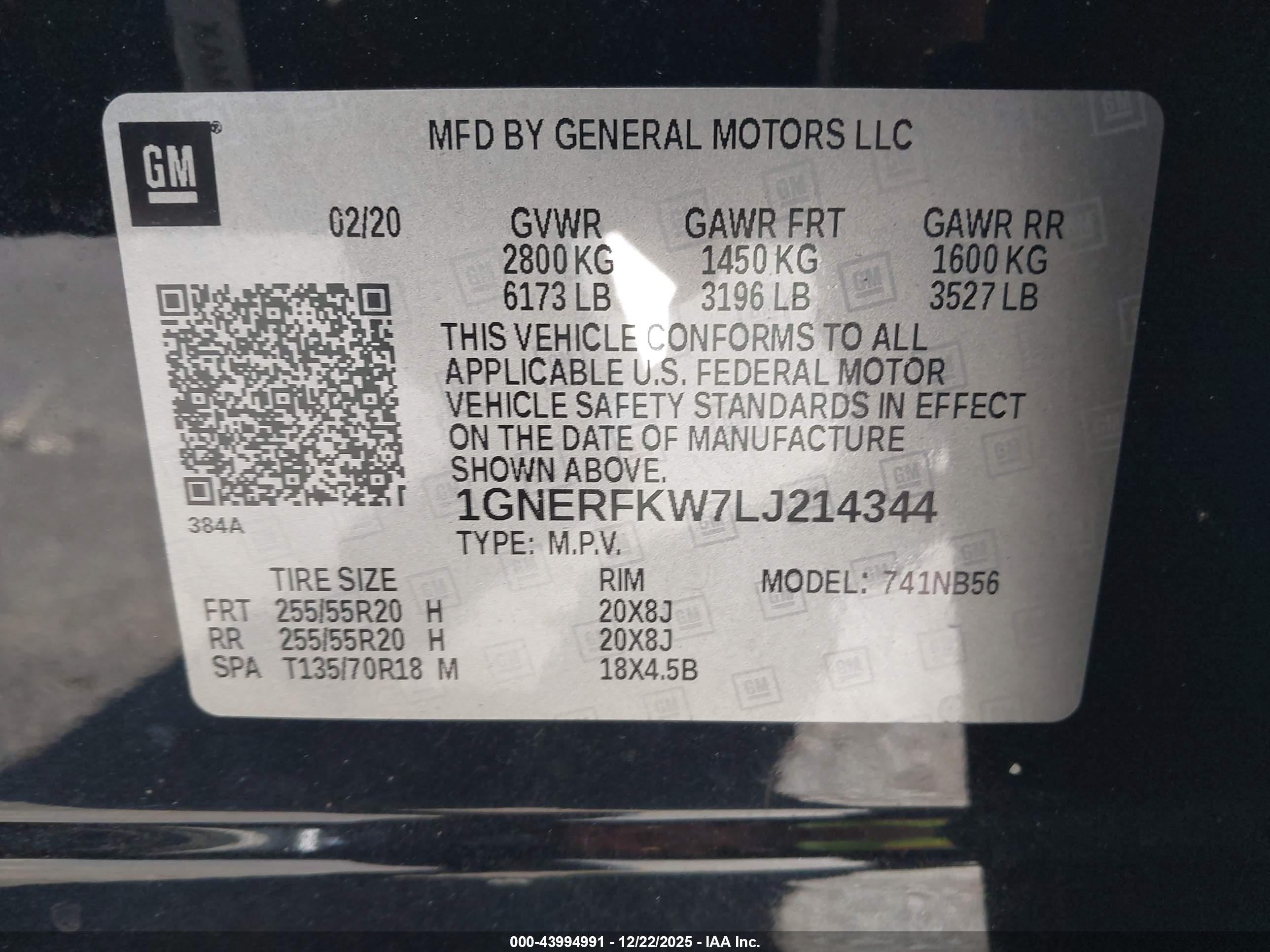 CHEVROLET TRAVERSE image 9