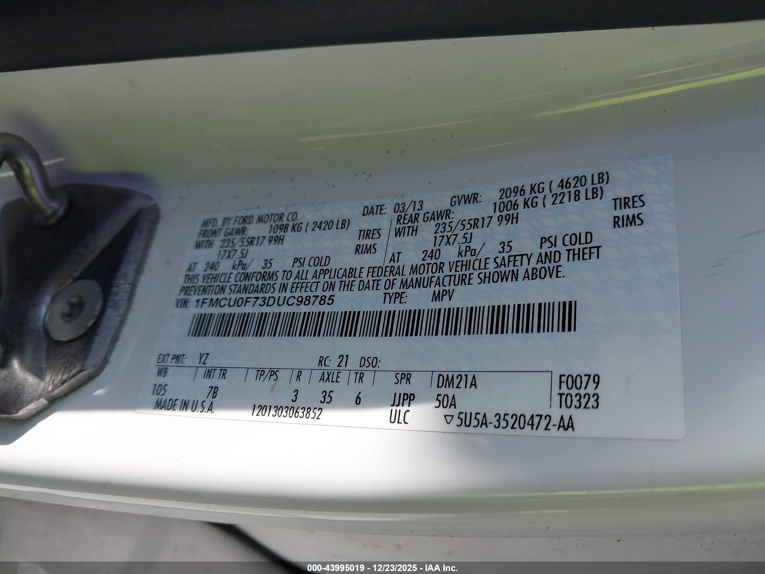 FORD ESCAPE image 9