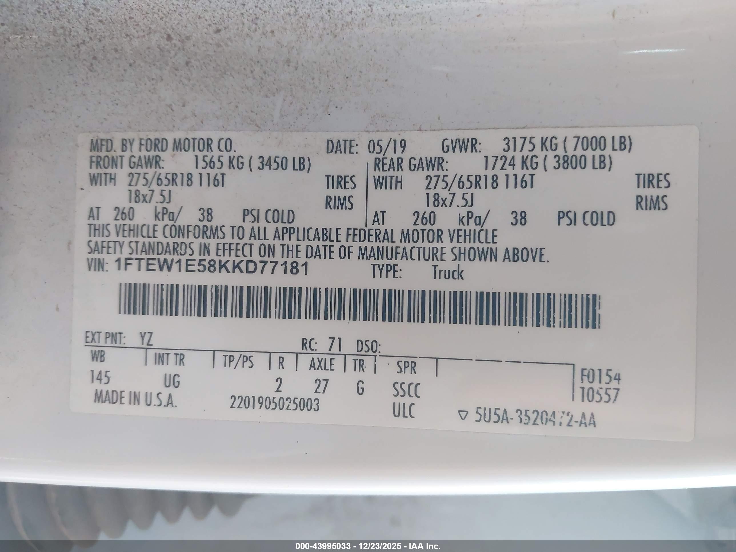 FORD F-150 image 9
