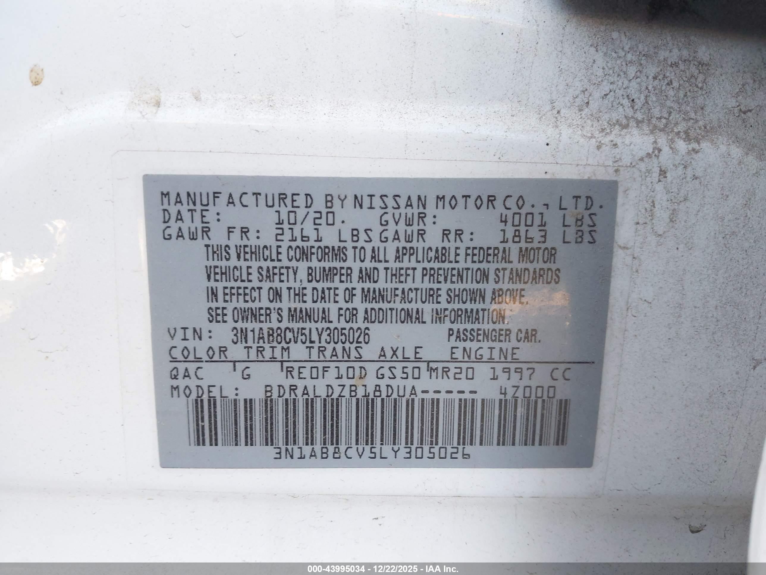 NISSAN SENTRA image 9