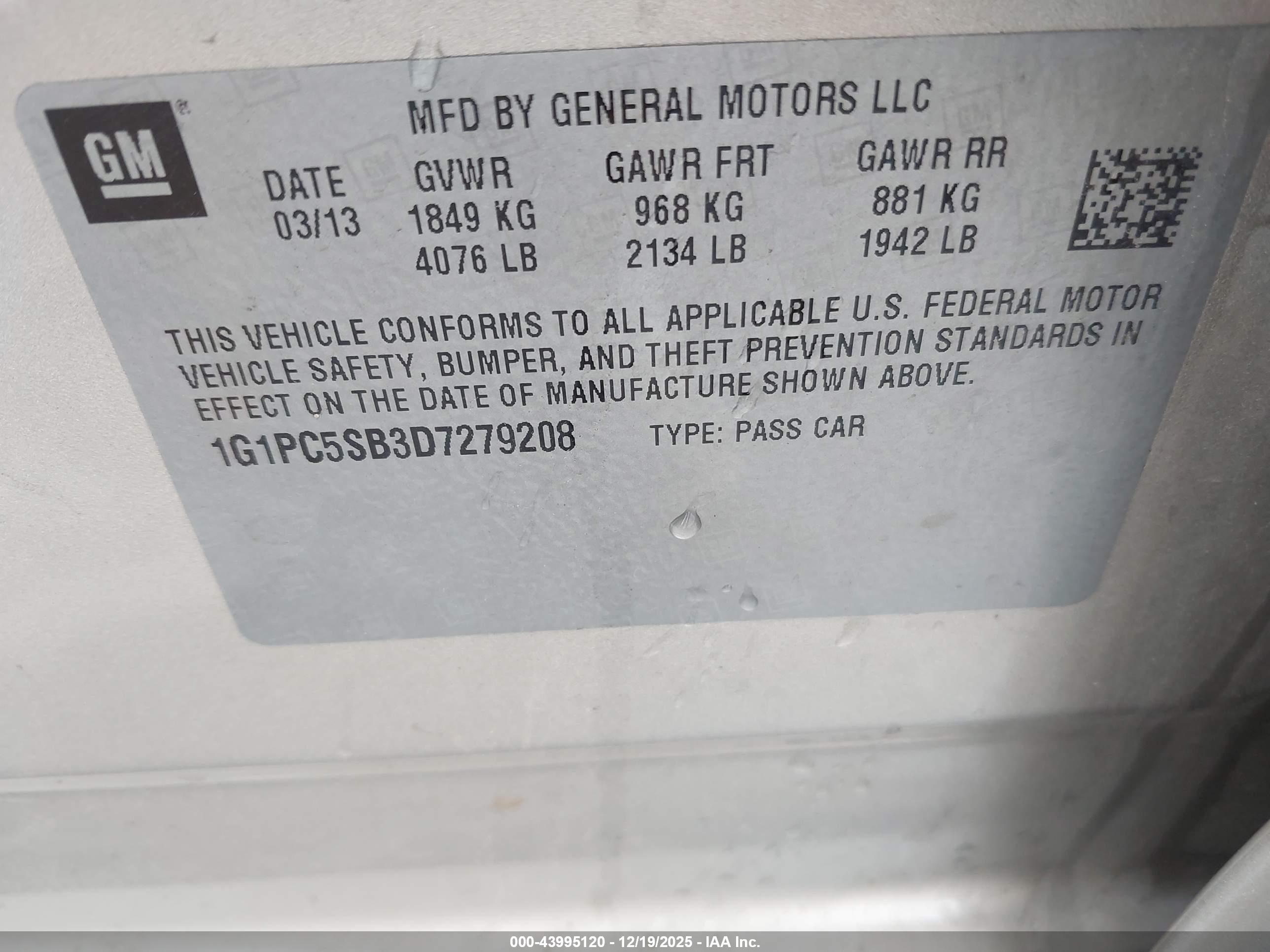 CHEVROLET CRUZE image 9