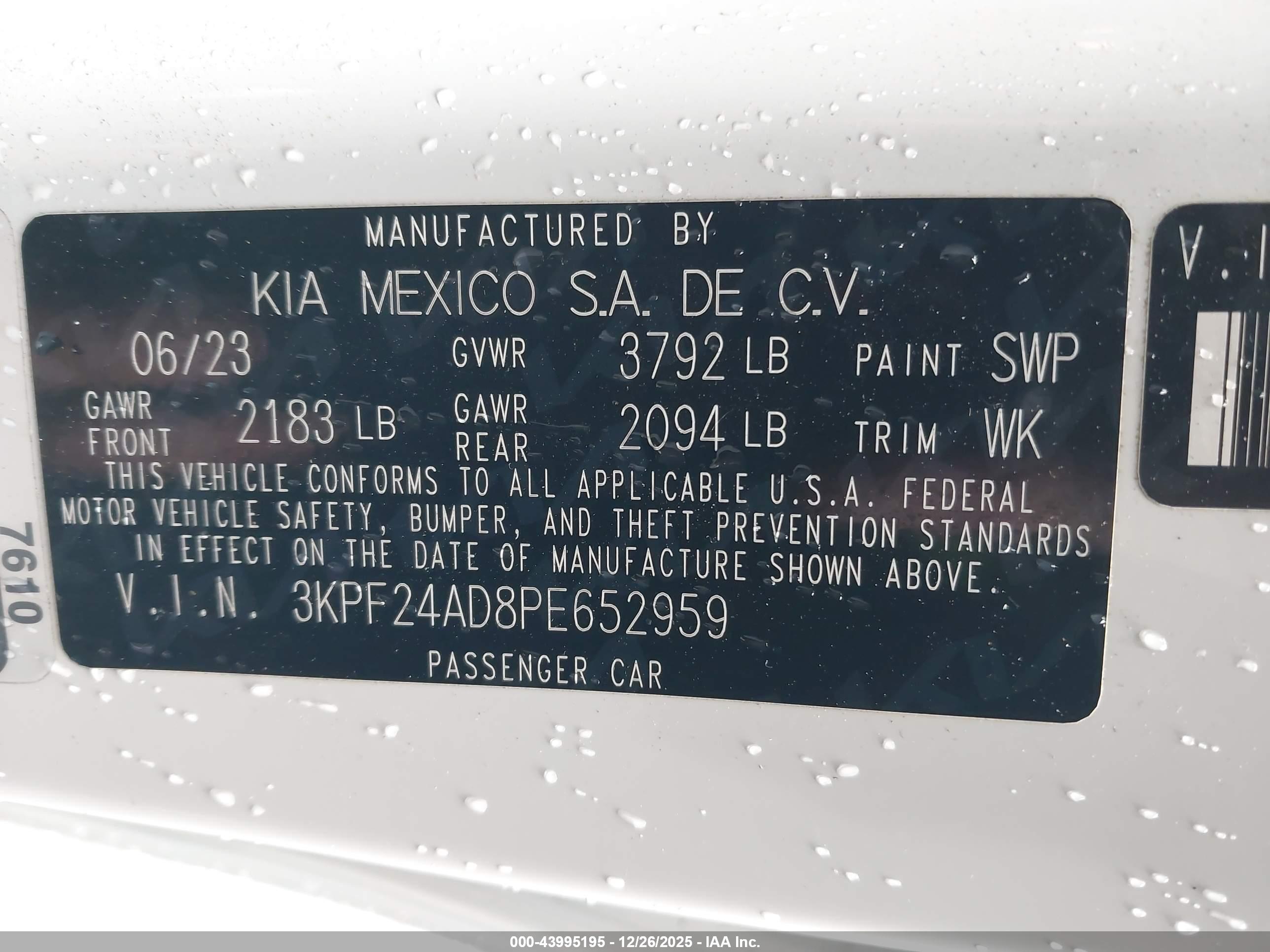 KIA FORTE image 9