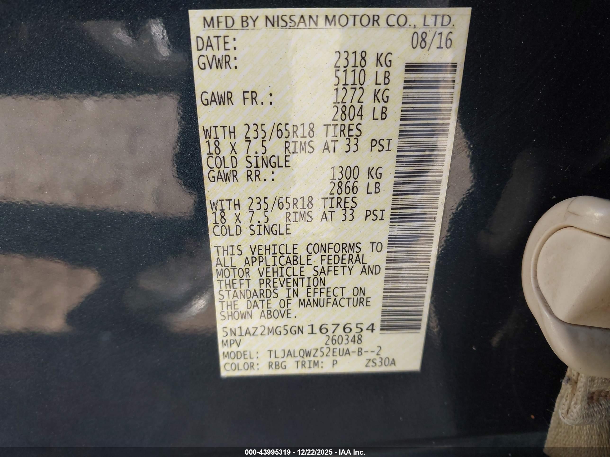 NISSAN MURANO image 9